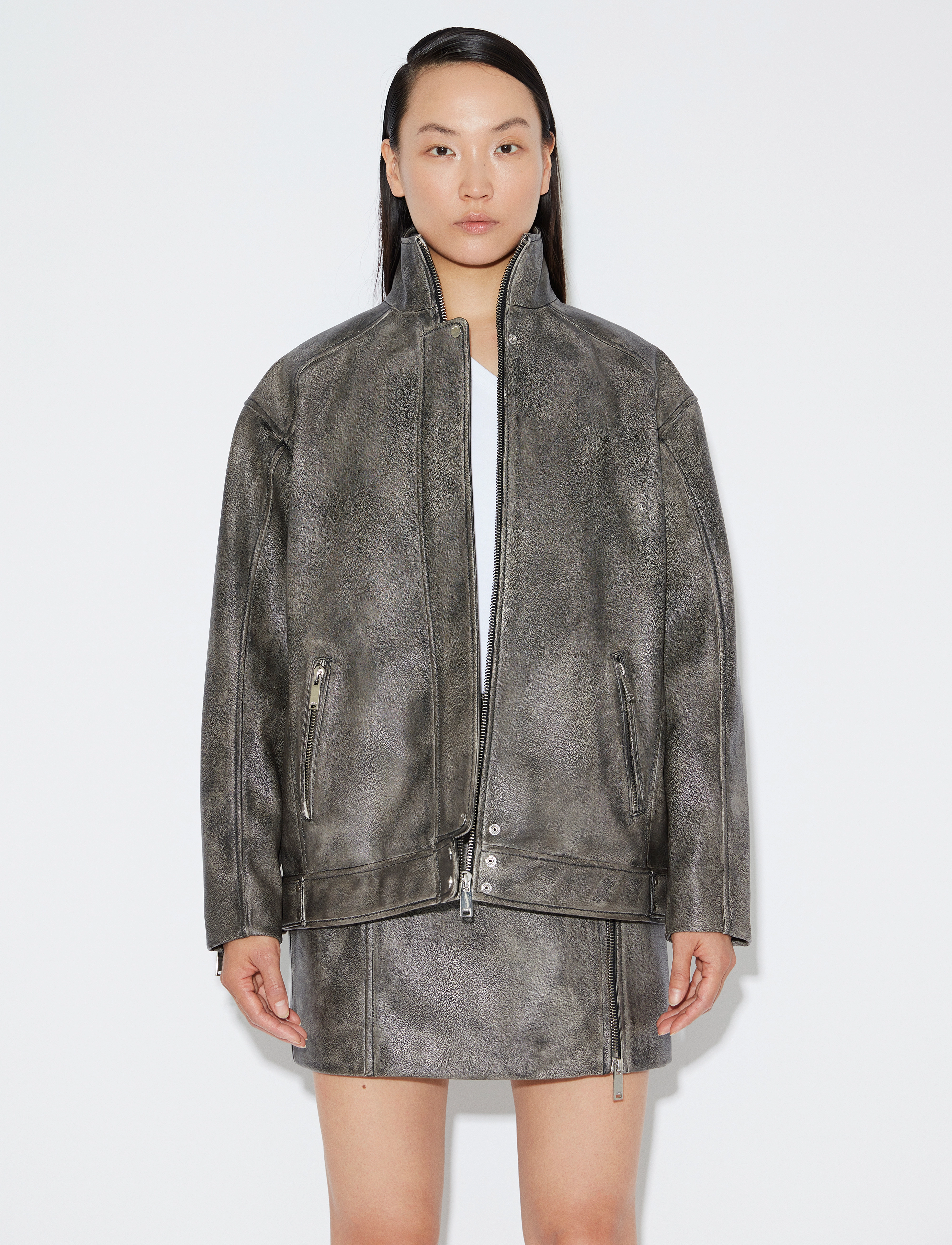 2NDDAY - 2ND Edition Dixon - Heavy Uneven PU - grey-black - 5