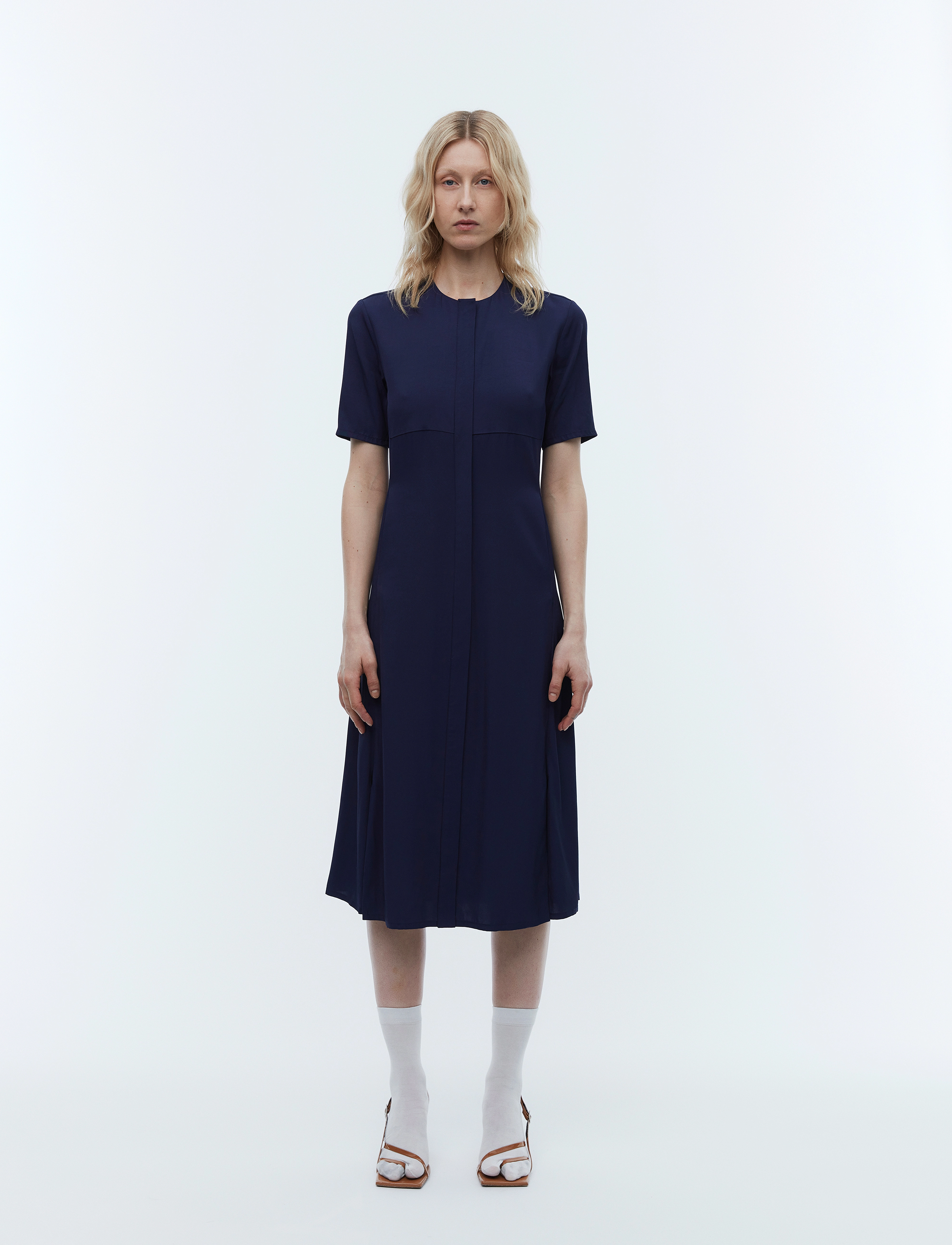 2NDDAY - 2ND Ami - Fluid Twill - kokteilikleidid - evening blue - 0