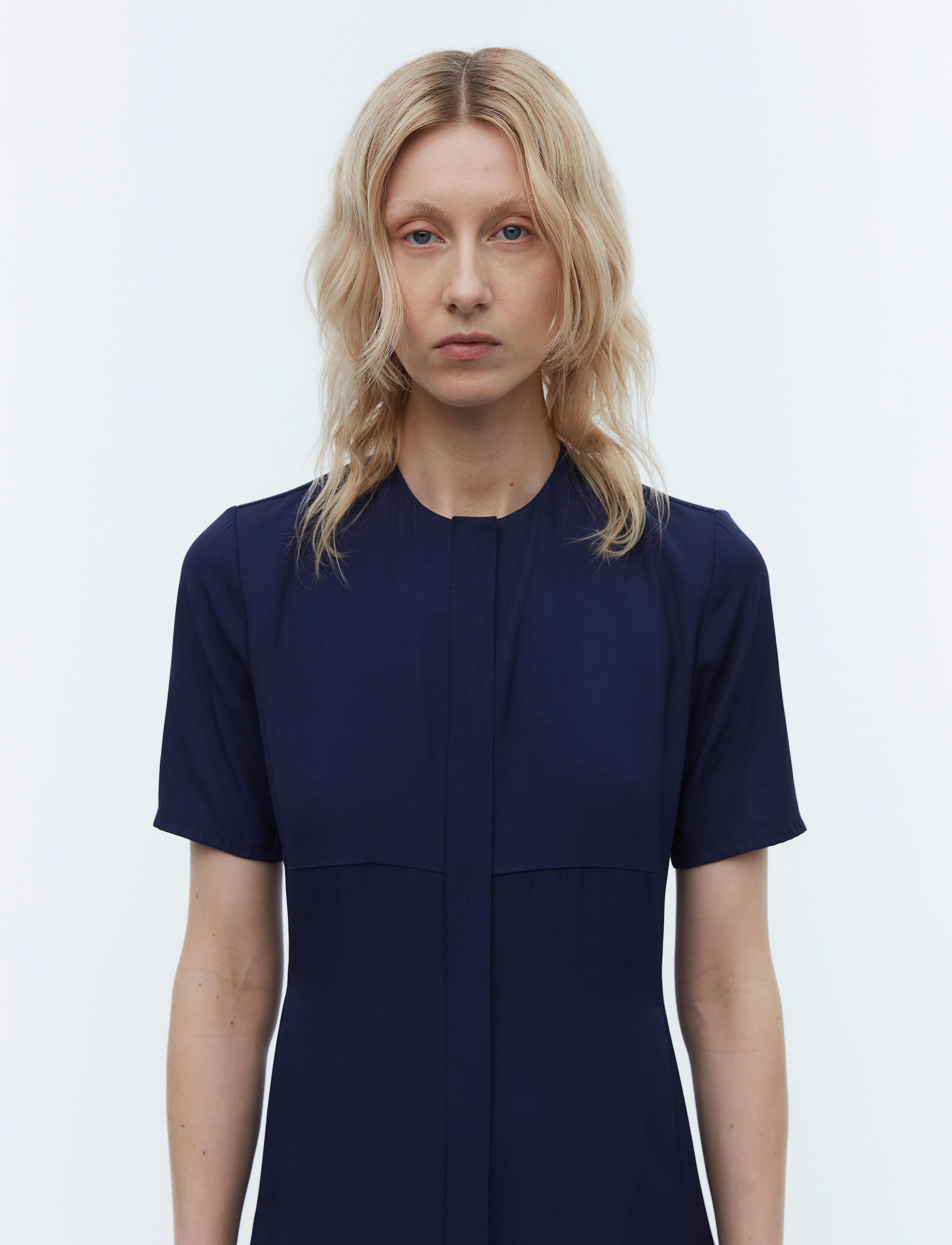 2NDDAY - 2ND Ami - Fluid Twill - kokteilikleidid - evening blue - 5