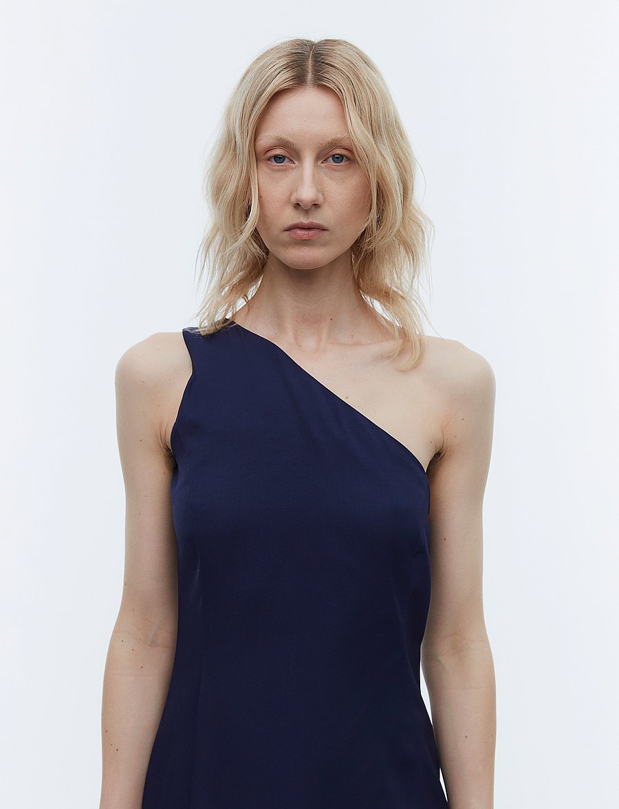 2NDDAY - 2ND Ashley - Fluid Twill - kurze kleider - evening blue - 4