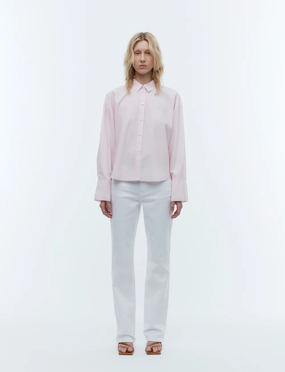 2NDDAY - 2ND Clara - Fine Crispy Poplin - langärmlige hemden - blushing bride - 0