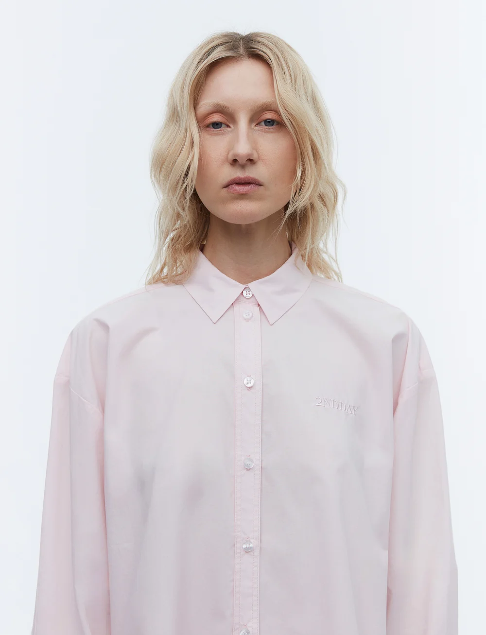 2NDDAY - 2ND Clara - Fine Crispy Poplin - langärmlige hemden - blushing bride - 5