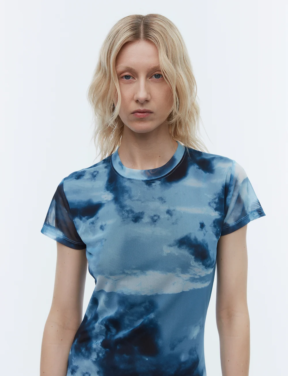 2NDDAY - 2ND Mar TT - Stretch Mesh - t-shirt-kleider - smoky clouds - 5