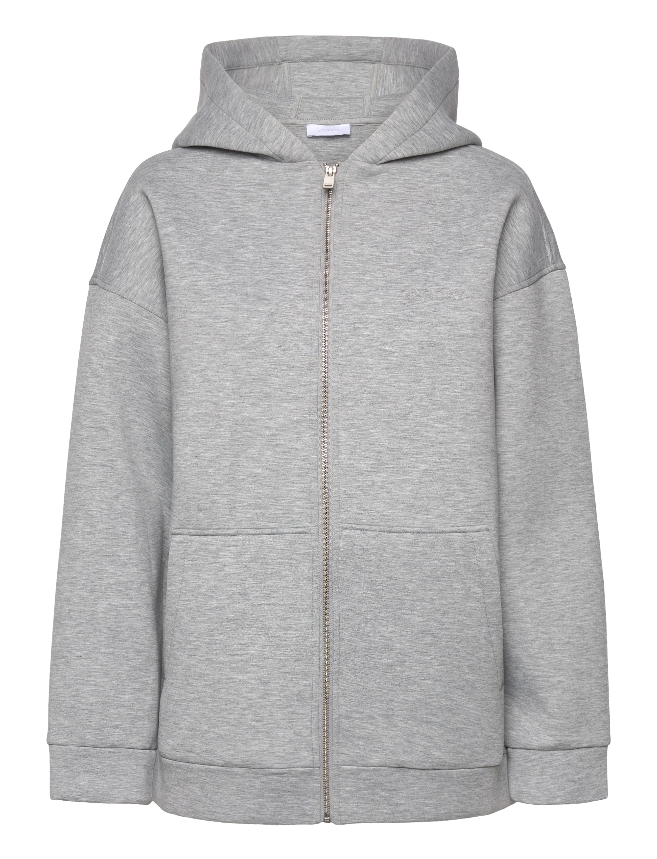 2NDDAY - 2ND Vince - Heavy Neoprene - light grey melange - 1