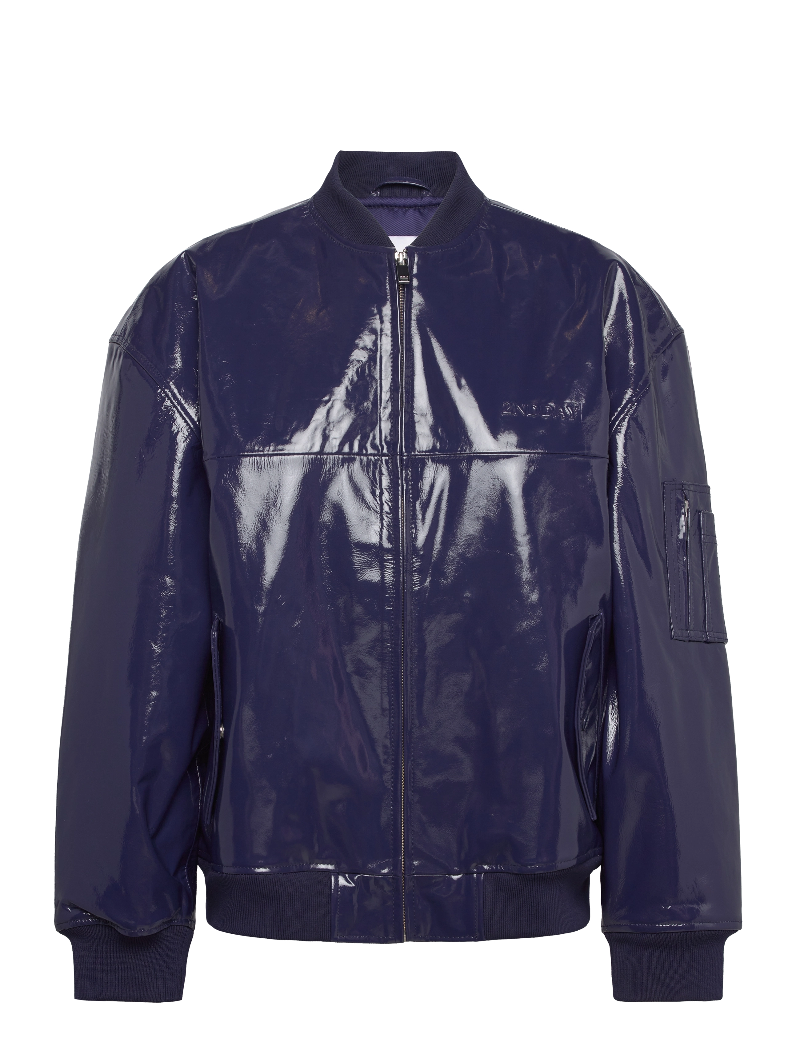 2NDDAY - 2ND Santos - Soft Patent Leather - evening blue - 1