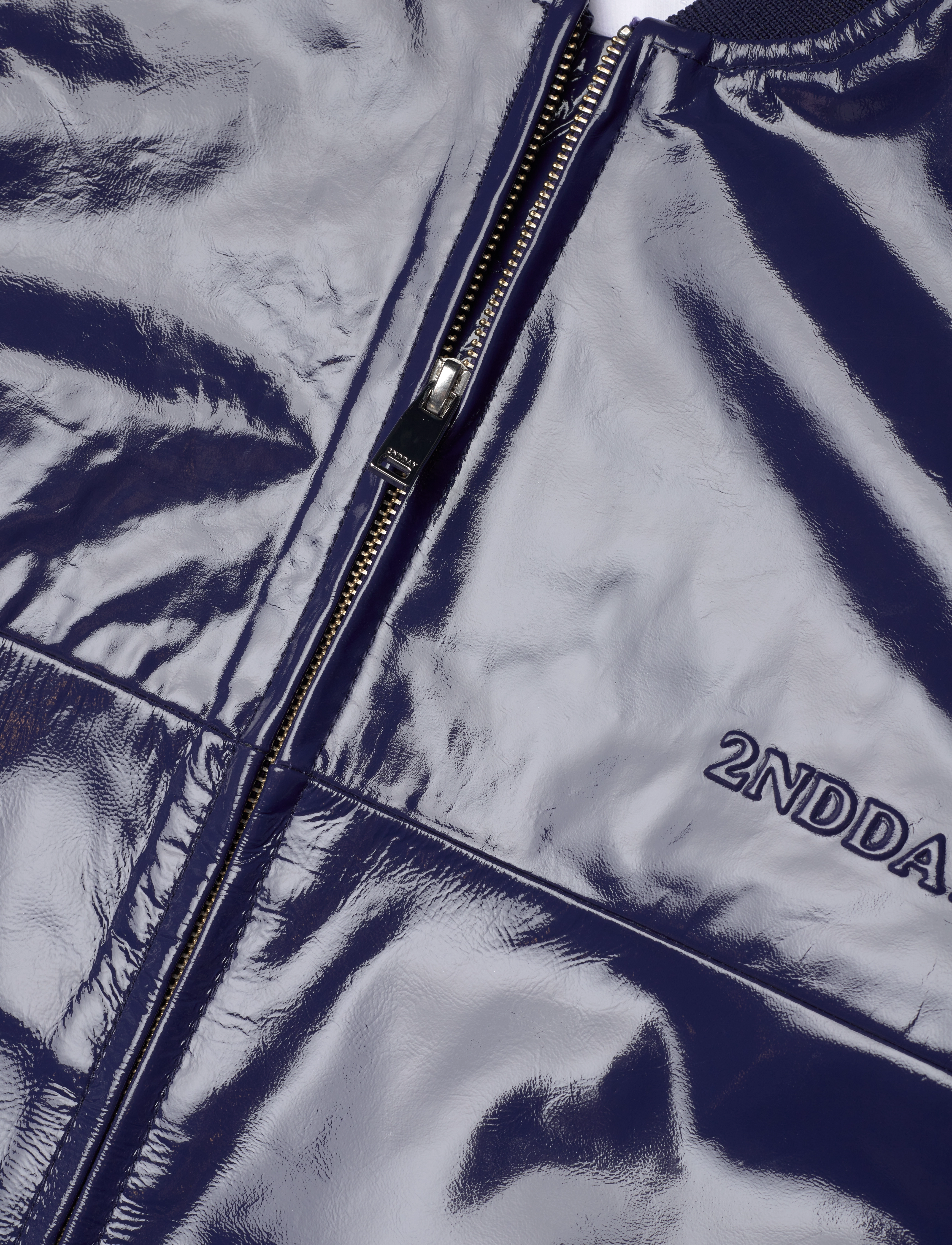 2NDDAY - 2ND Santos - Soft Patent Leather - evening blue - 3