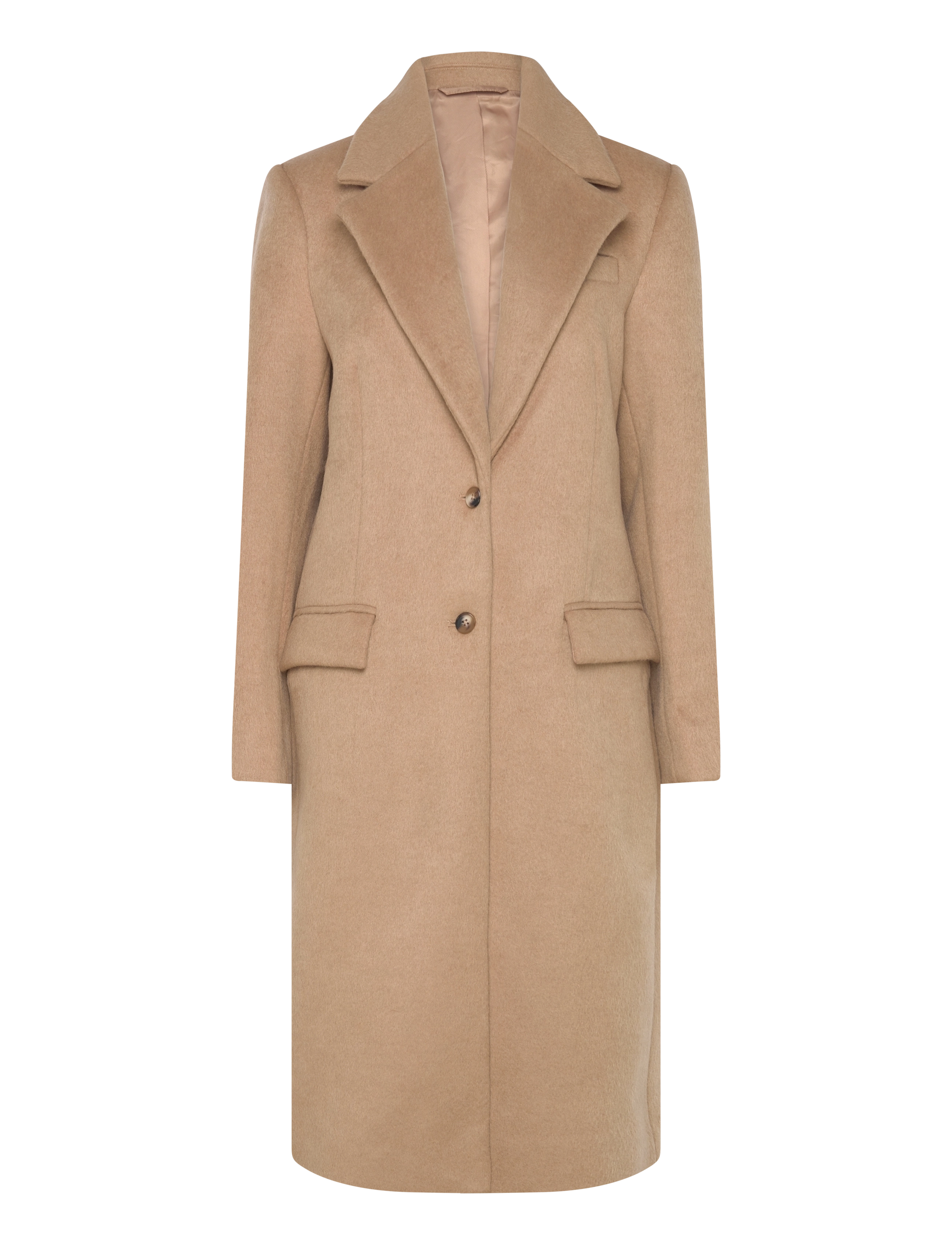 2NDDAY 2ND Miguel - Brushed Wool - Tøj - TANNIN / beige