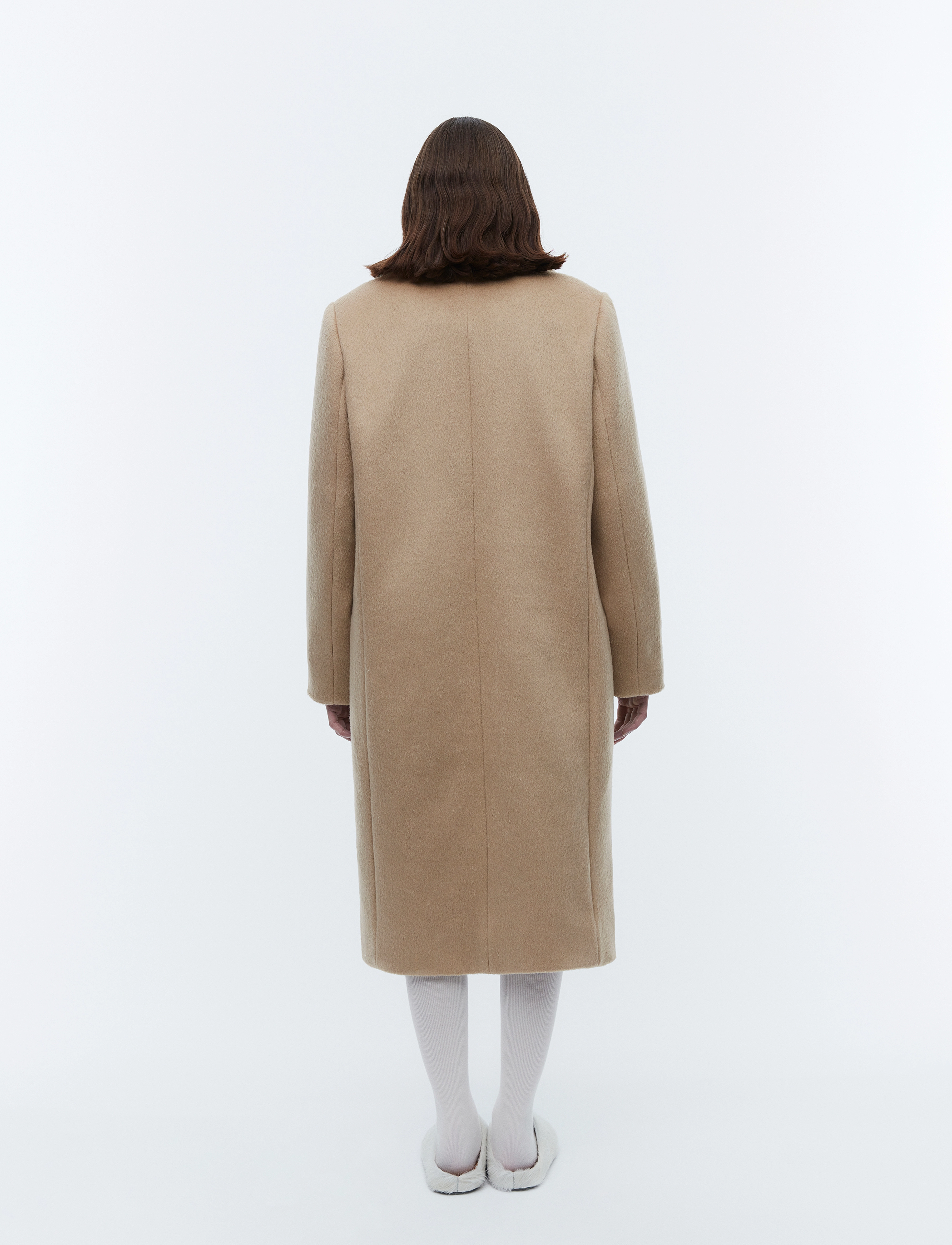 2NDDAY - 2ND Miguel - Brushed Wool - ulkovaatteet - tannin - 4