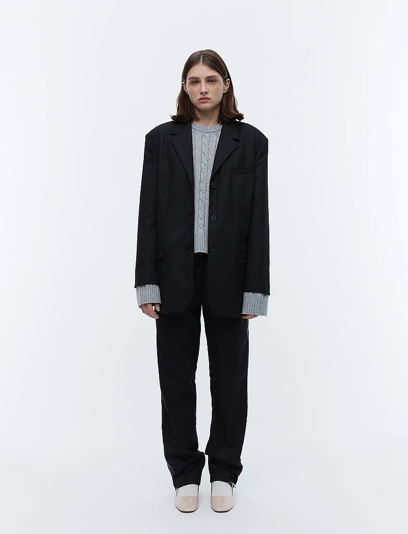 2NDDAY - 2ND Harry - Tailoring - enkelknäppta kavajer - meteorite (black) - 0