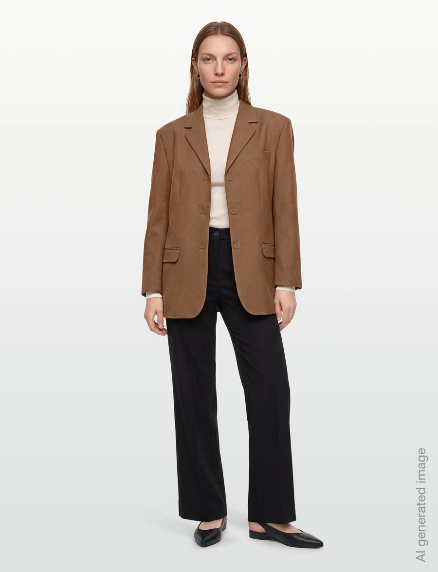 2NDDAY - 2ND Harry - Tailoring - single breasted blazers - tannin - 0