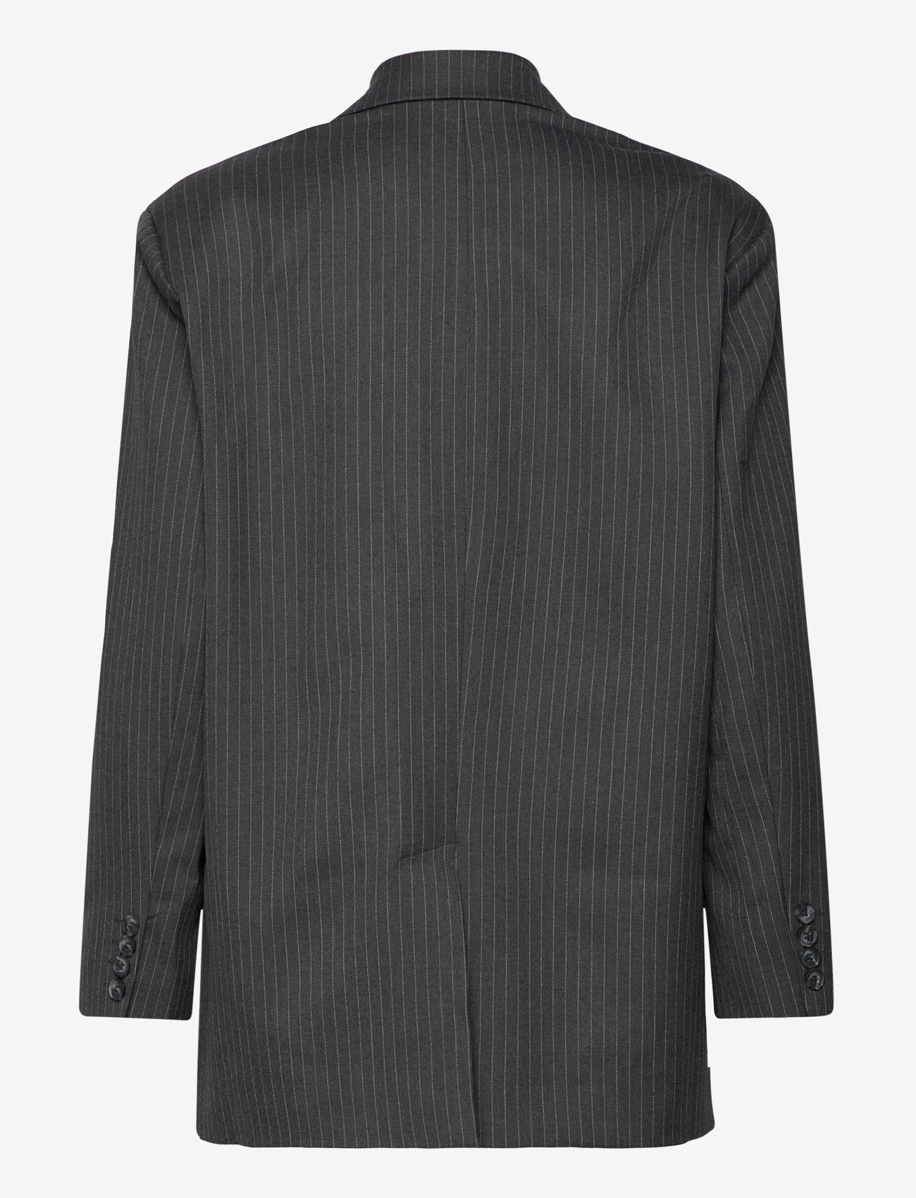 2NDDAY - 2ND Harry - Pinstripes - oversize blazer - dark grey melange - 1