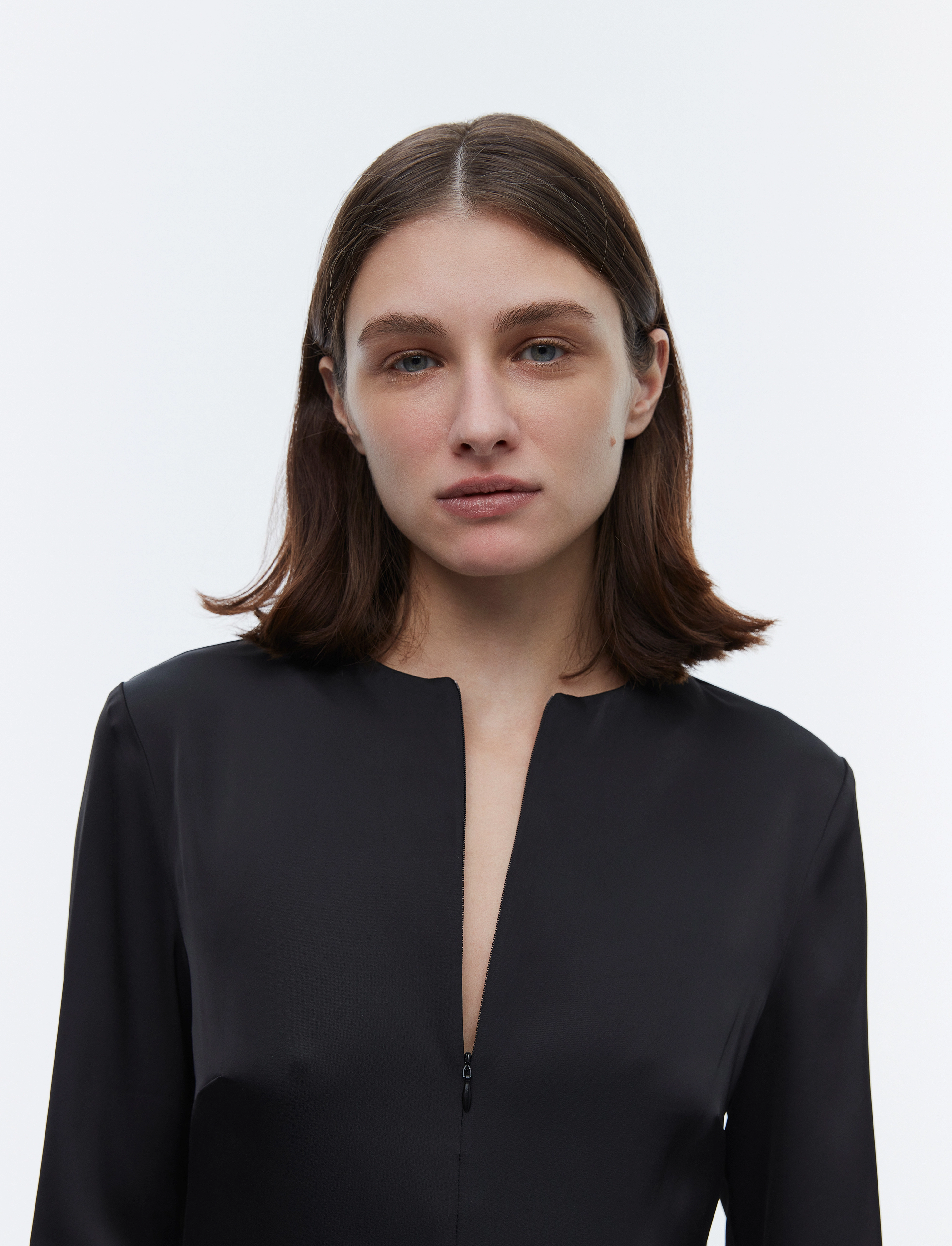 2NDDAY - 2ND Sonya - Heavy Satin - korte kjoler - meteorite (black) - 5
