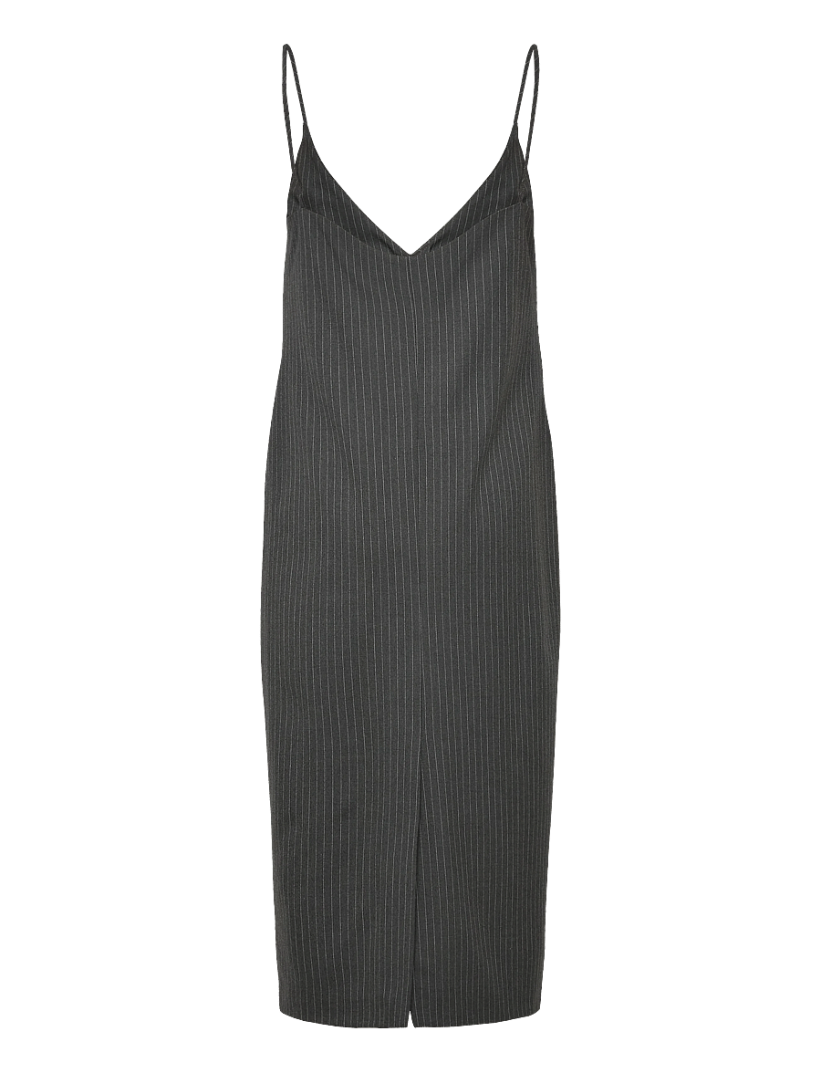2NDDAY - 2ND Medellin - Pinstripes - slip dresses - 420128 dark grey melange - 1