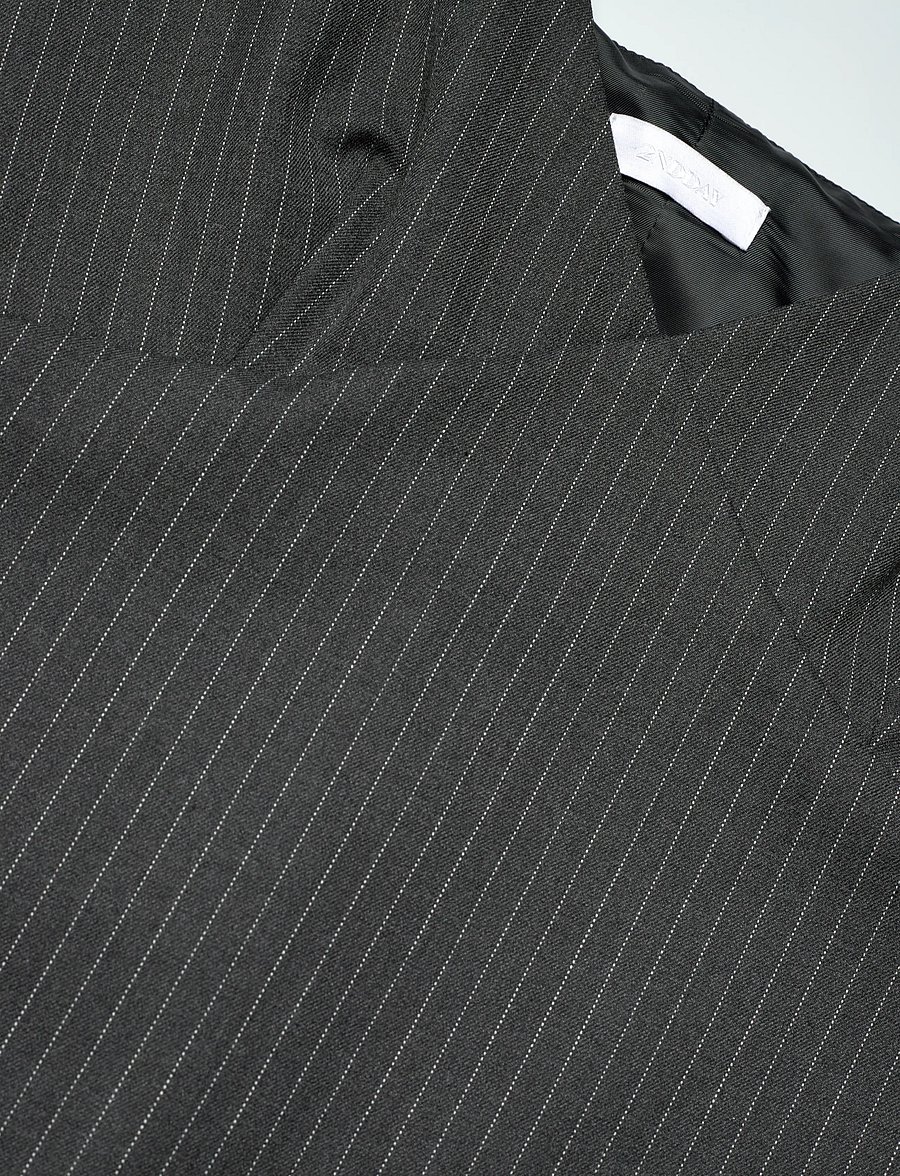 2NDDAY - 2ND Medellin - Pinstripes - slip dresses - 420128 dark grey melange - 2