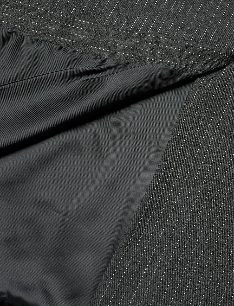 2NDDAY - 2ND Medellin - Pinstripes - slip dresses - 420128 dark grey melange - 3