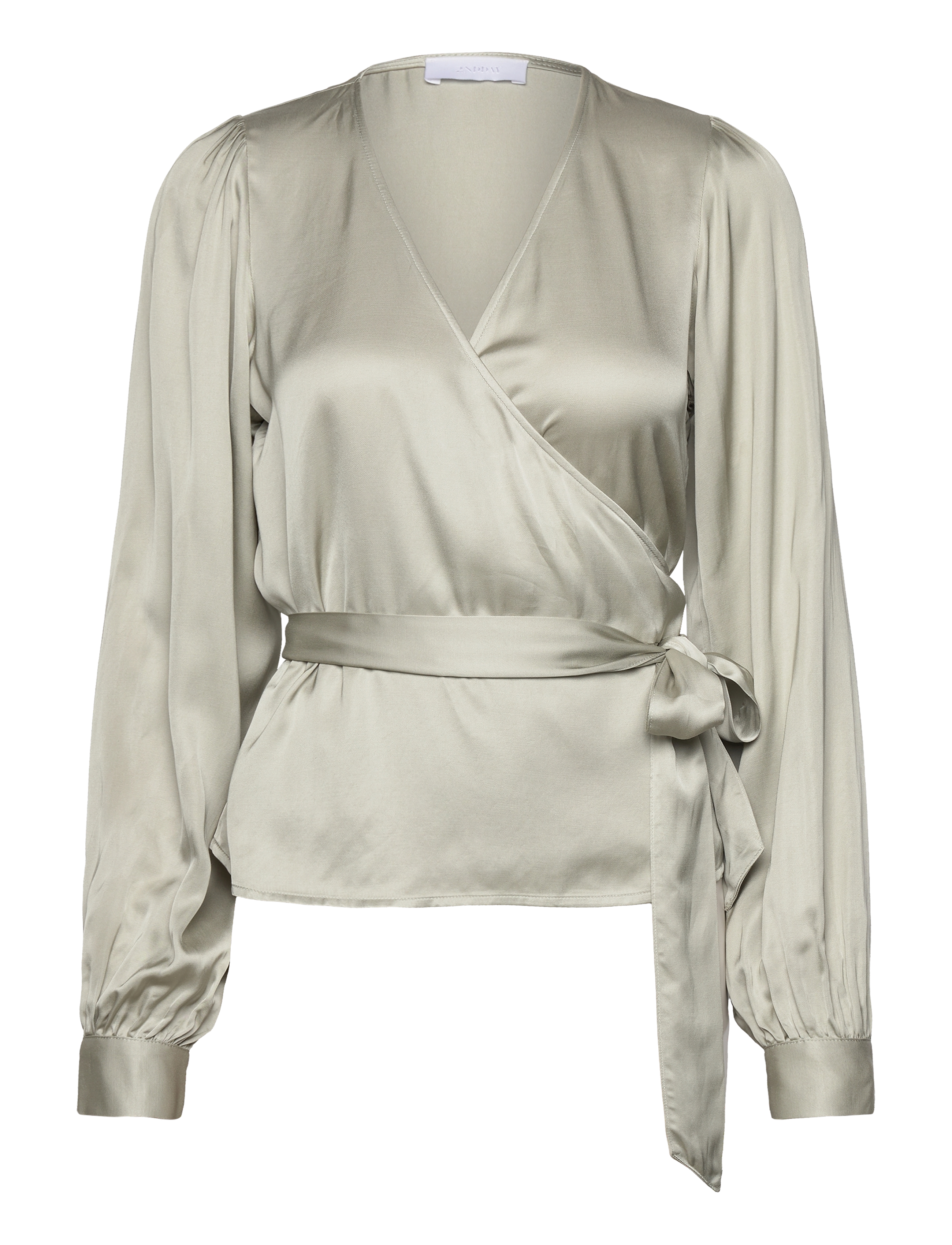 2NDDAY 2ND Harlow - Fluid Satin - Bluser - MINERAL GRAY / grey