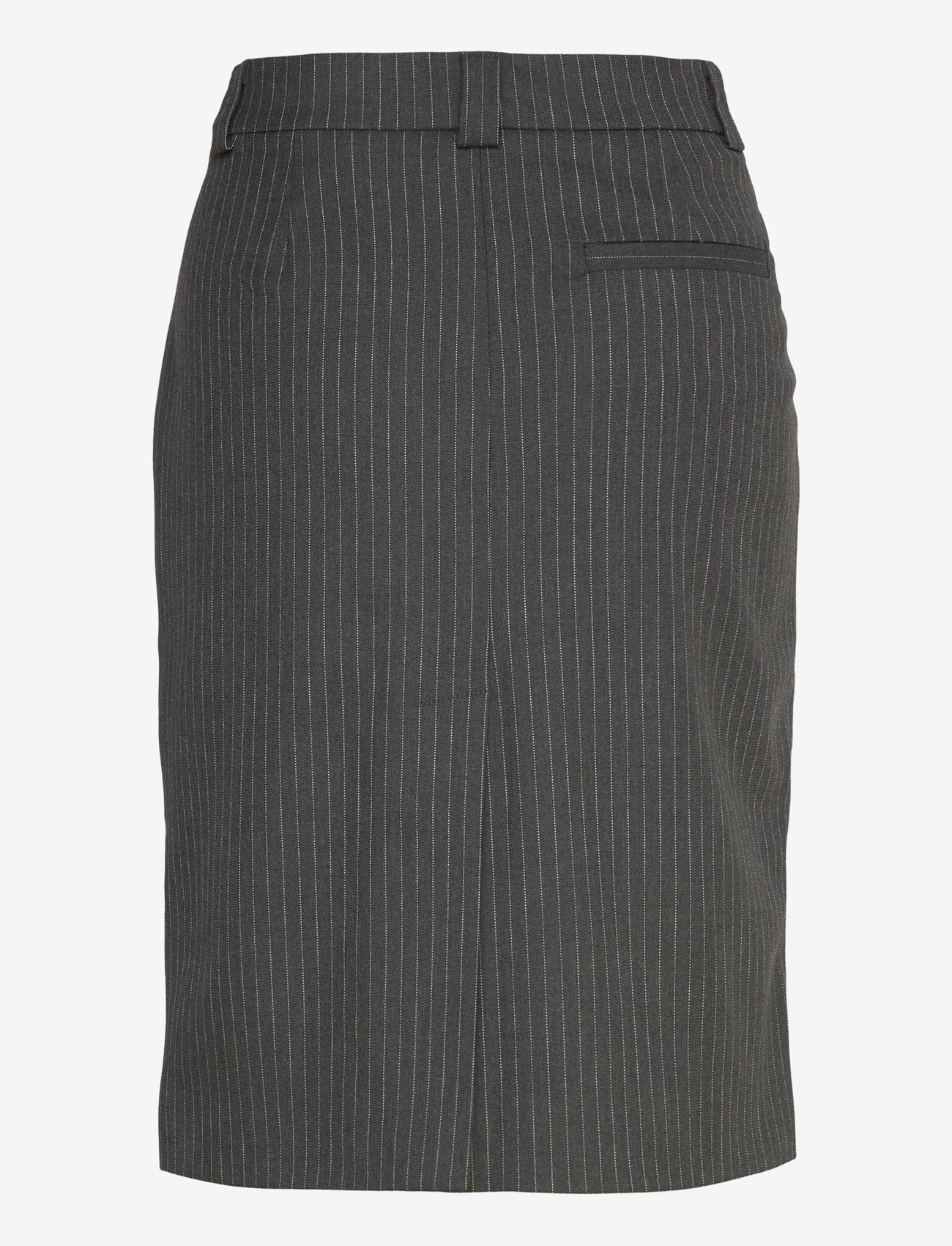 2NDDAY - 2ND Lima - Pinstripes - bleistiftröcke - dark grey melange - 1