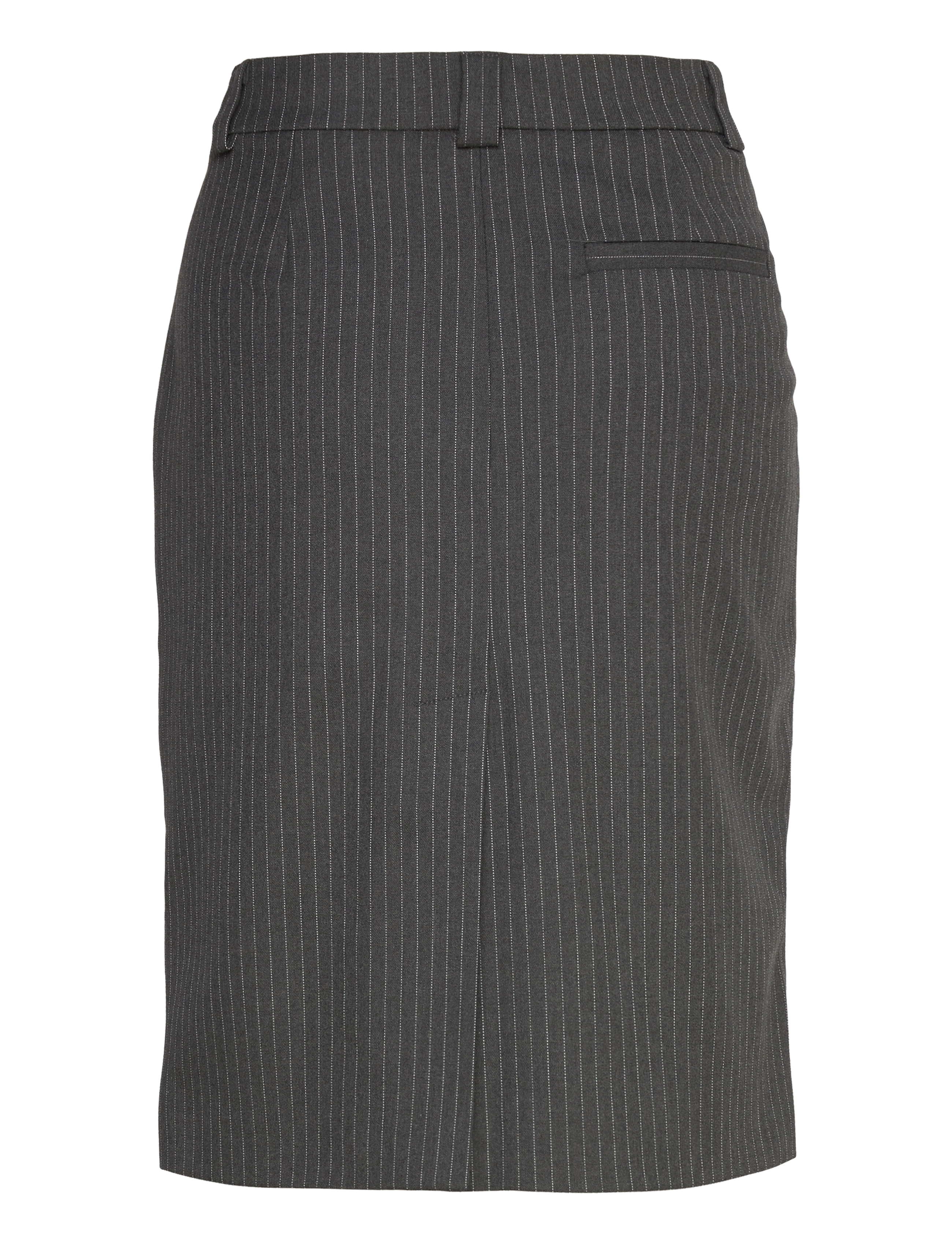 2NDDAY - 2ND Lima - Pinstripes - bleistiftröcke - dark grey melange - 2