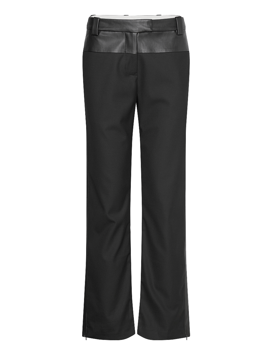 2NDDAY - 2ND Shaw - Tailoring - lederhosen - meteorite (black) - 1