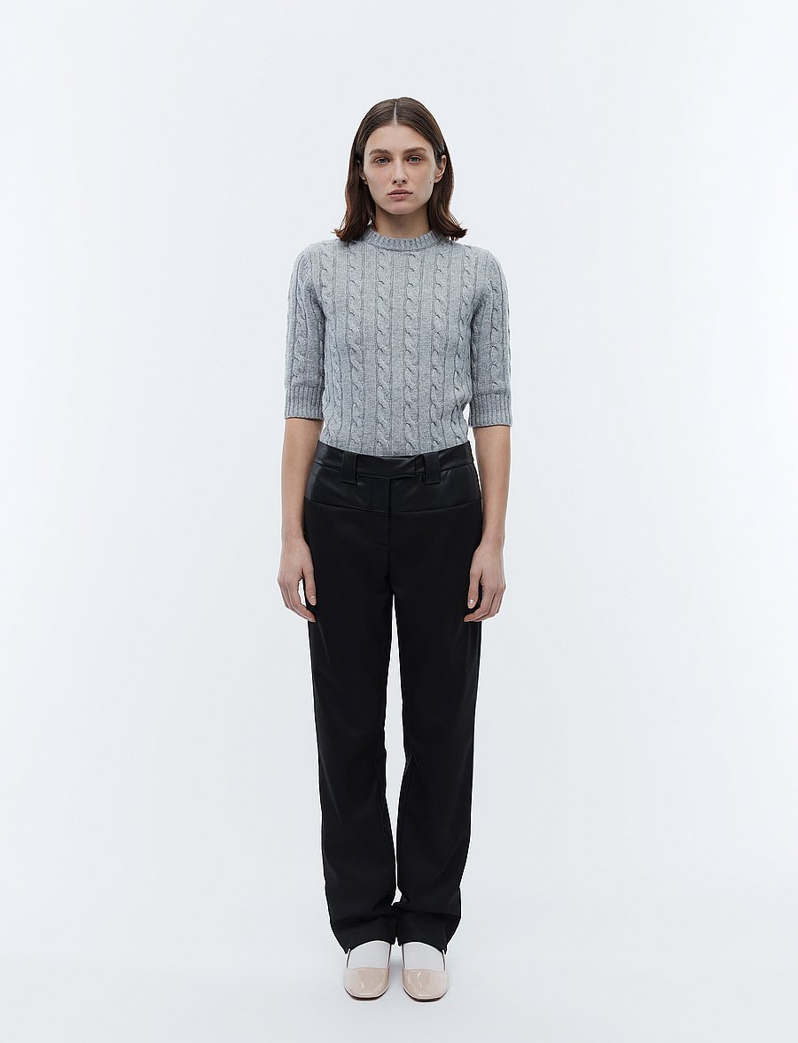 2NDDAY - 2ND Shaw - Tailoring - lederhosen - meteorite (black) - 0