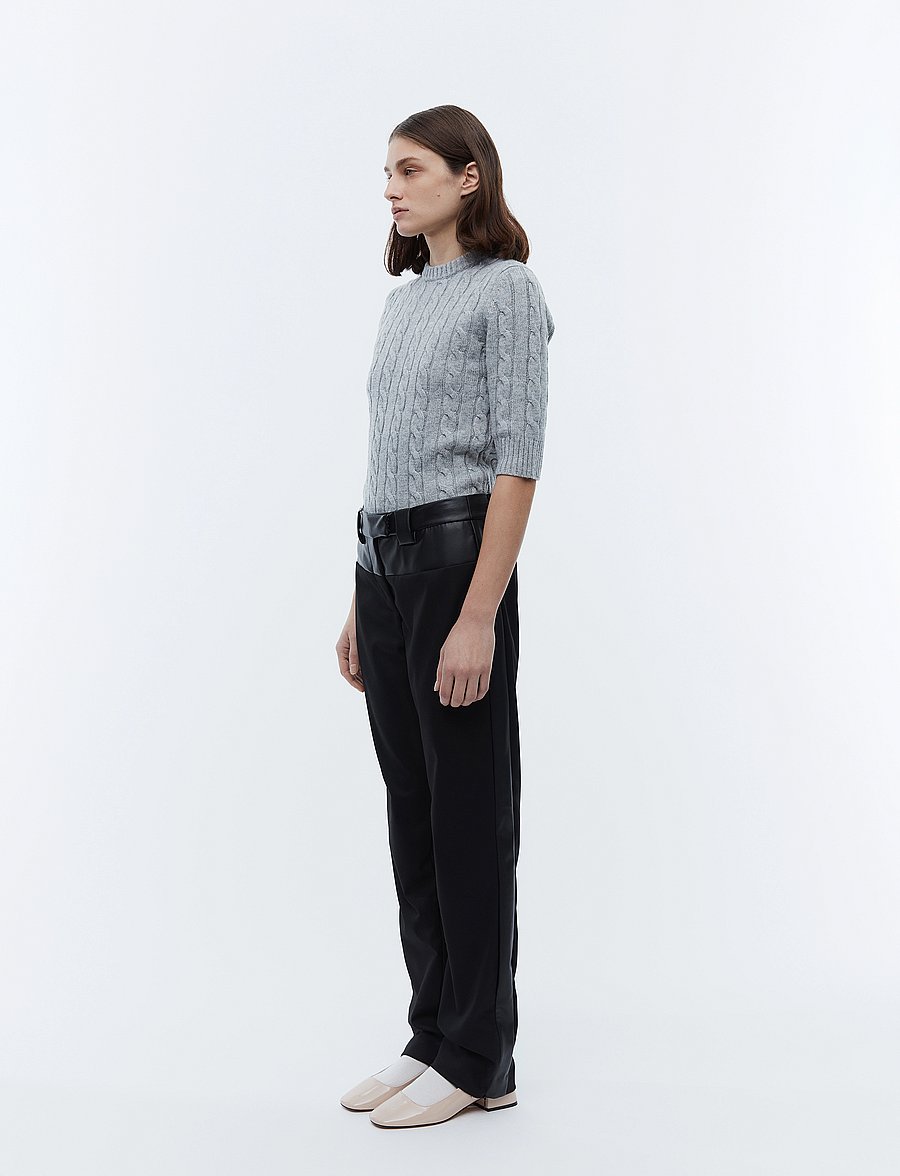 2NDDAY - 2ND Shaw - Tailoring - lederhosen - meteorite (black) - 3