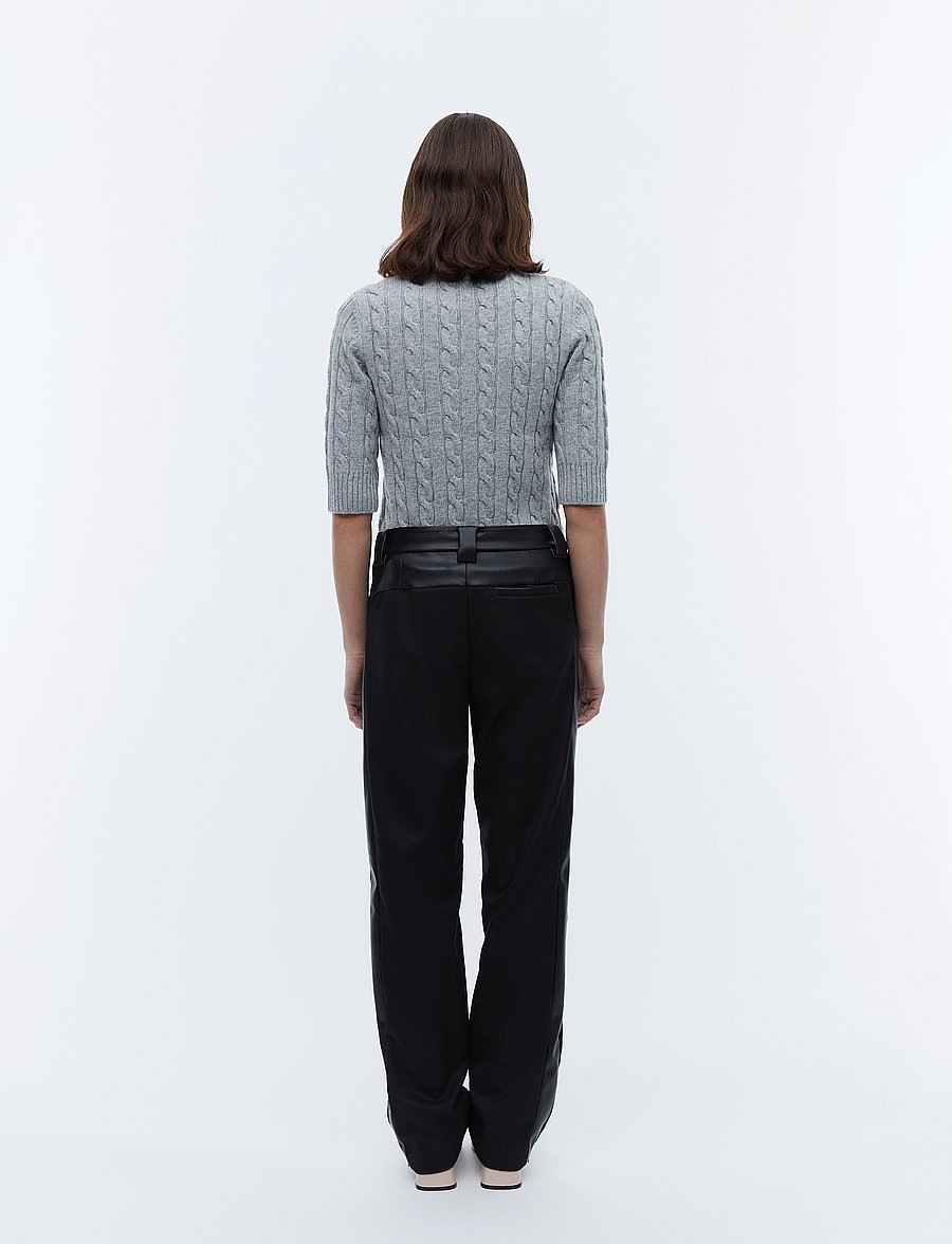 2NDDAY - 2ND Shaw - Tailoring - lederhosen - meteorite (black) - 4