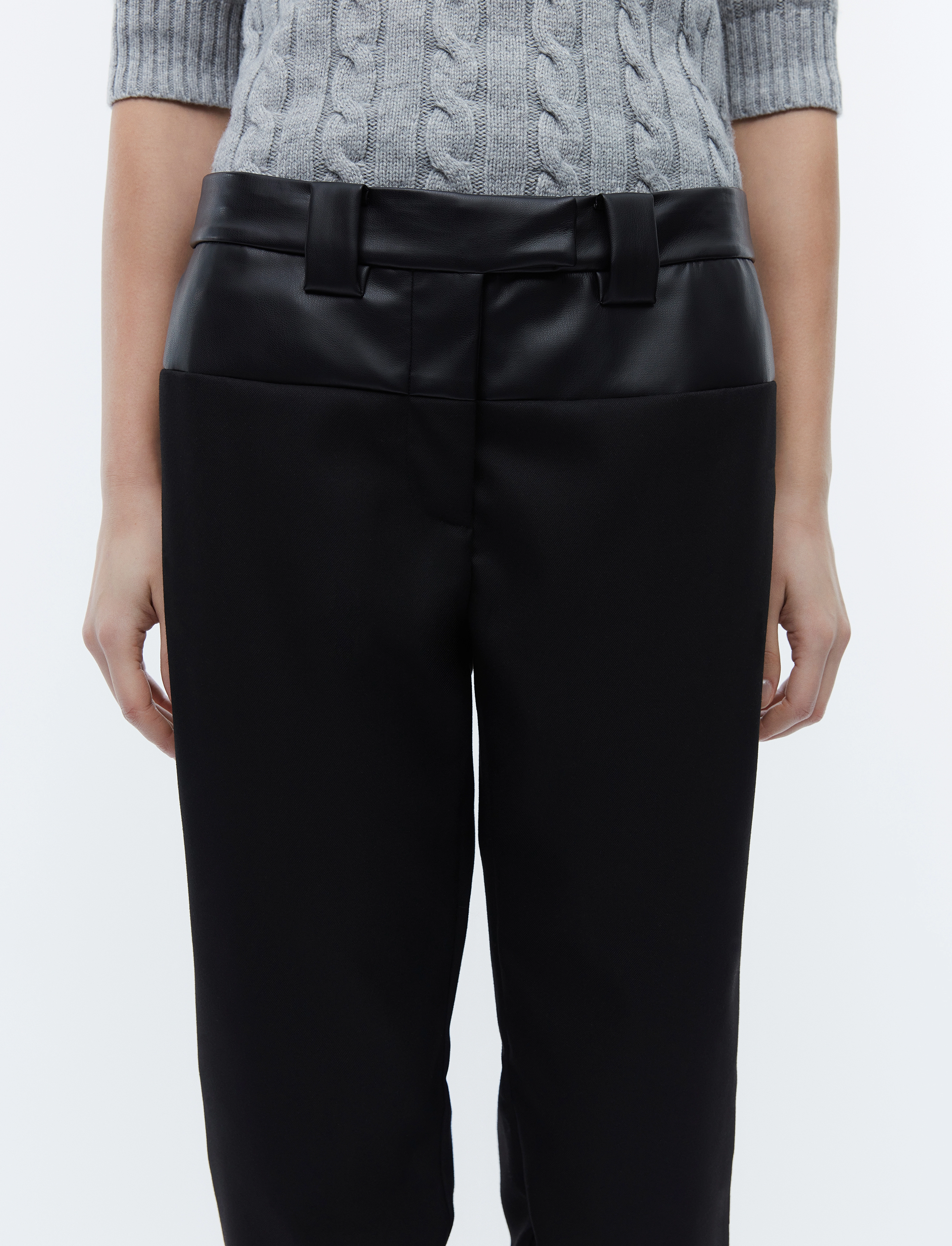 2NDDAY - 2ND Shaw - Tailoring - lederhosen - meteorite (black) - 5