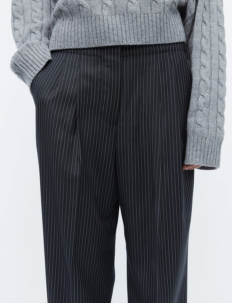 2NDDAY - 2ND Carter - Pinstripes - formell - dark grey melange - 5