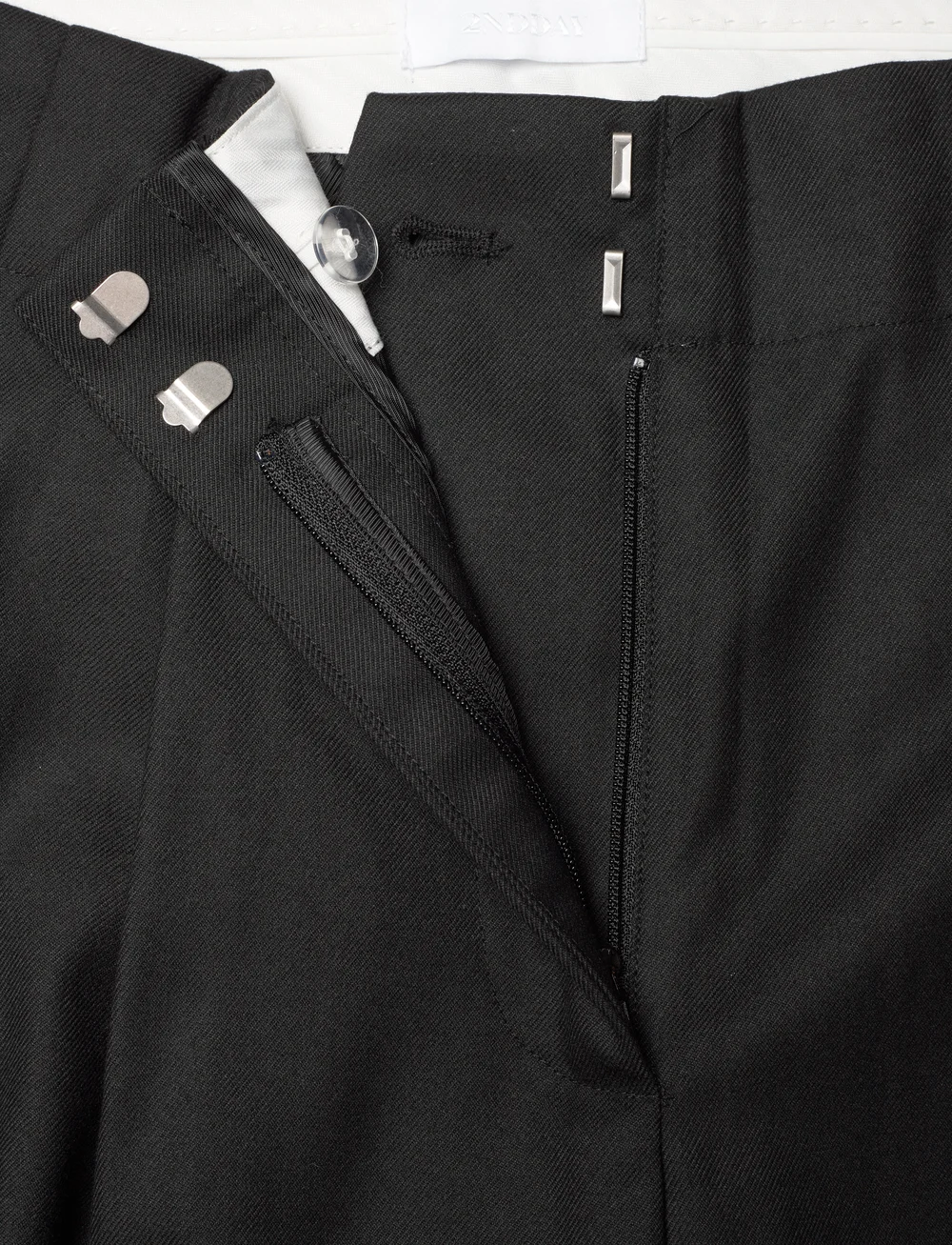 2NDDAY - 2ND Carter - Tailoring - chinos - meteorite (black) - 3