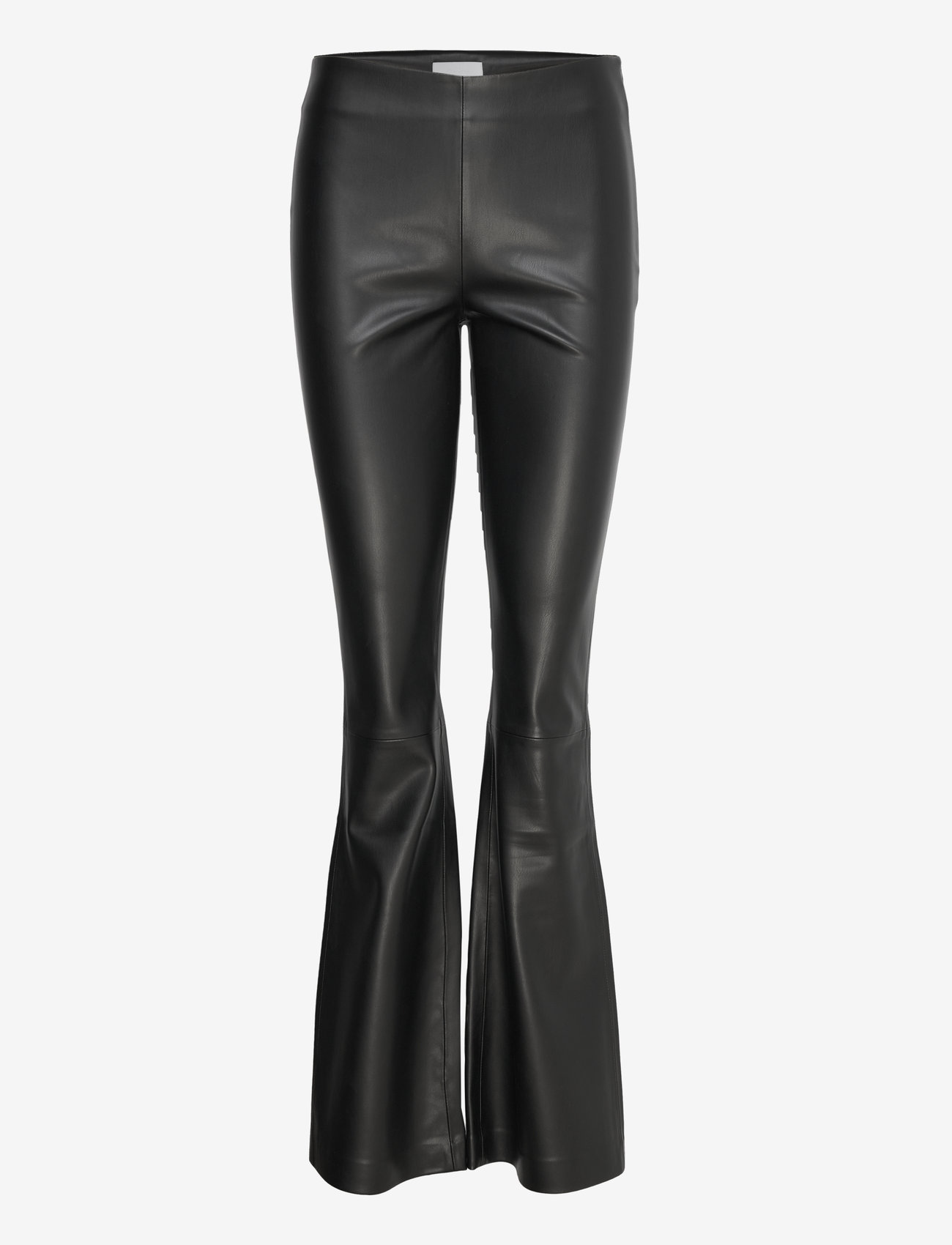 2NDDAY - 2ND Batura - Stretch PU - leather trousers - meteorite (black) - 0