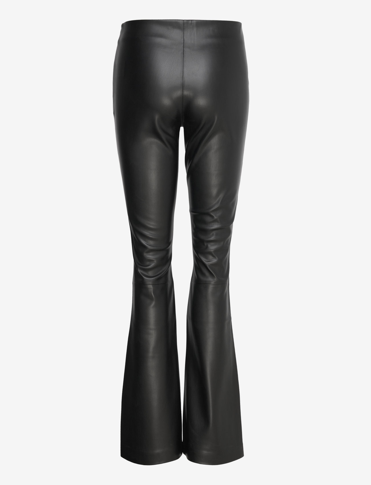 2NDDAY - 2ND Batura - Stretch PU - leather trousers - meteorite (black) - 1