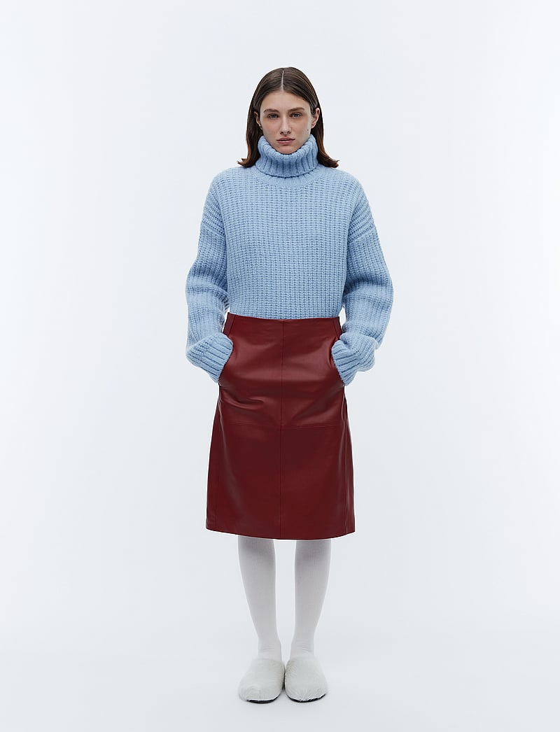 2NDDAY - 2ND Bernardo - Winter Knit - stickade tröjor - skyway - 0