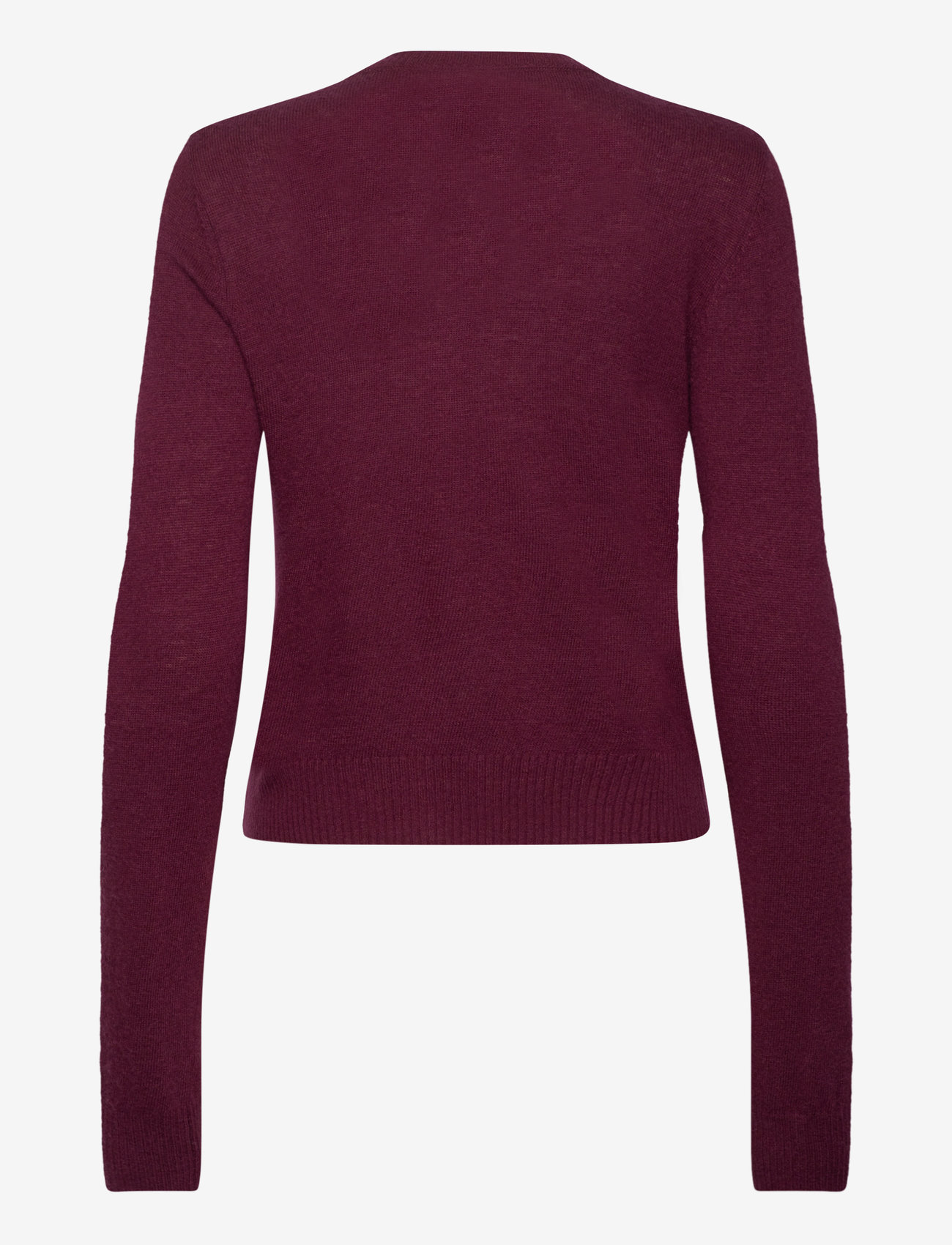 2NDDAY - 2ND Vinny TT - Soft Wool Blend - cardigans - burgundy - 1