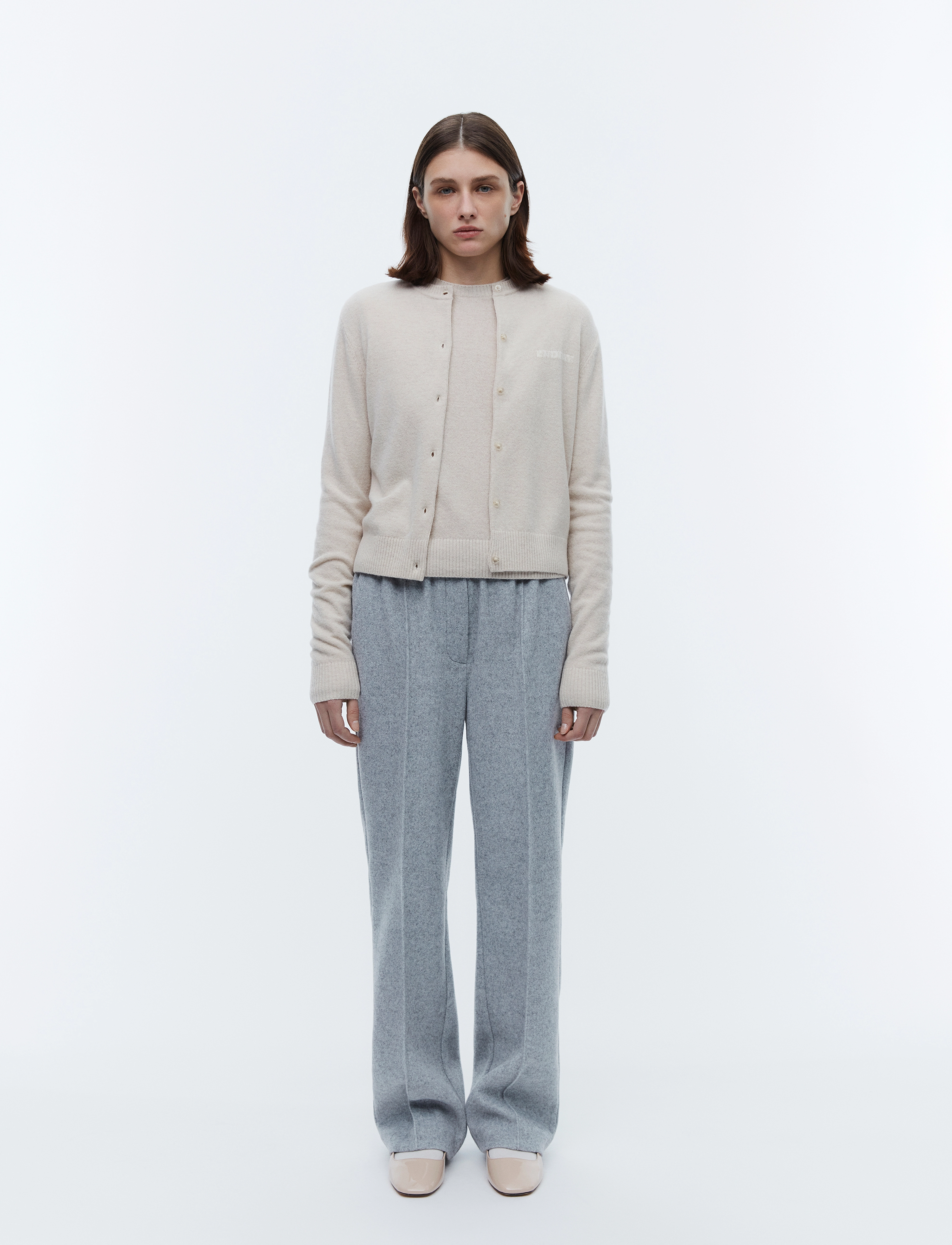 2NDDAY - 2ND Vinny TT - Soft Wool Blend - cardigans - crÉme brulÈe - 0