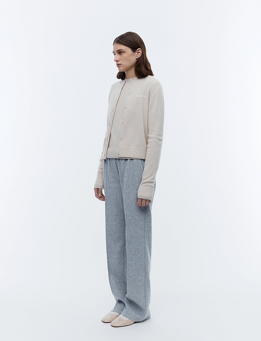 2NDDAY - 2ND Vinny TT - Soft Wool Blend - cardigans - crÉme brulÈe - 3