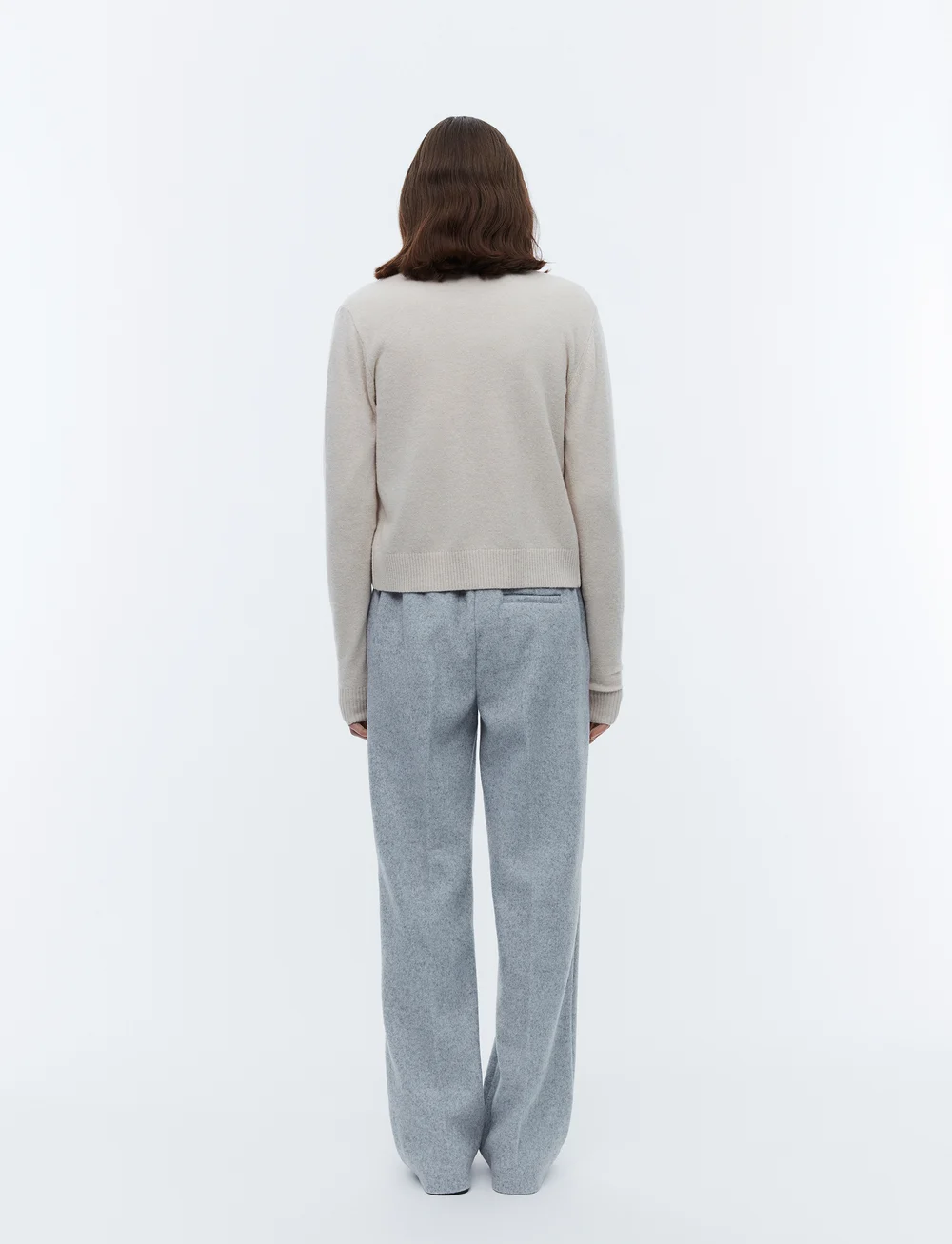 2NDDAY - 2ND Vinny TT - Soft Wool Blend - gilets - crÉme brulÈe - 4