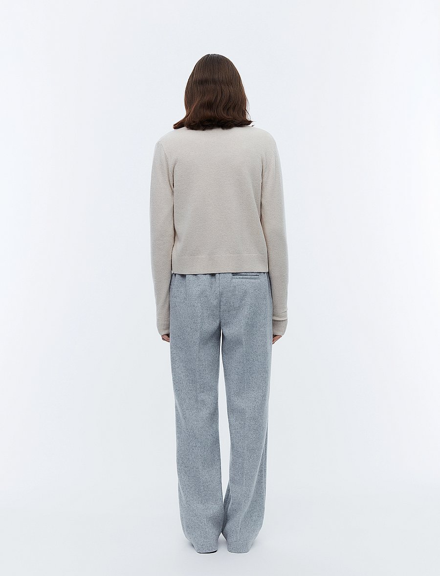 2NDDAY - 2ND Vinny TT - Soft Wool Blend - cardigans - crÉme brulÈe - 4