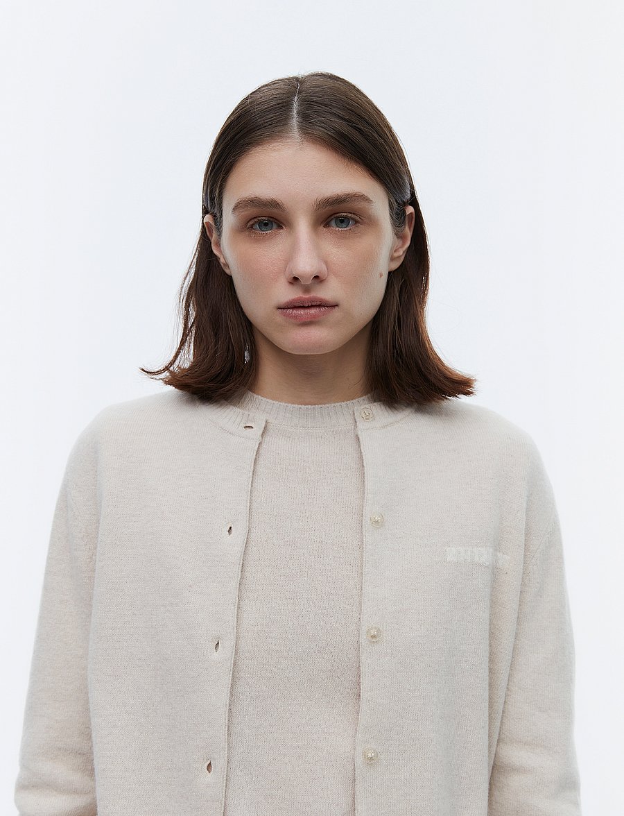 2NDDAY - 2ND Vinny TT - Soft Wool Blend - cardigans - crÉme brulÈe - 5