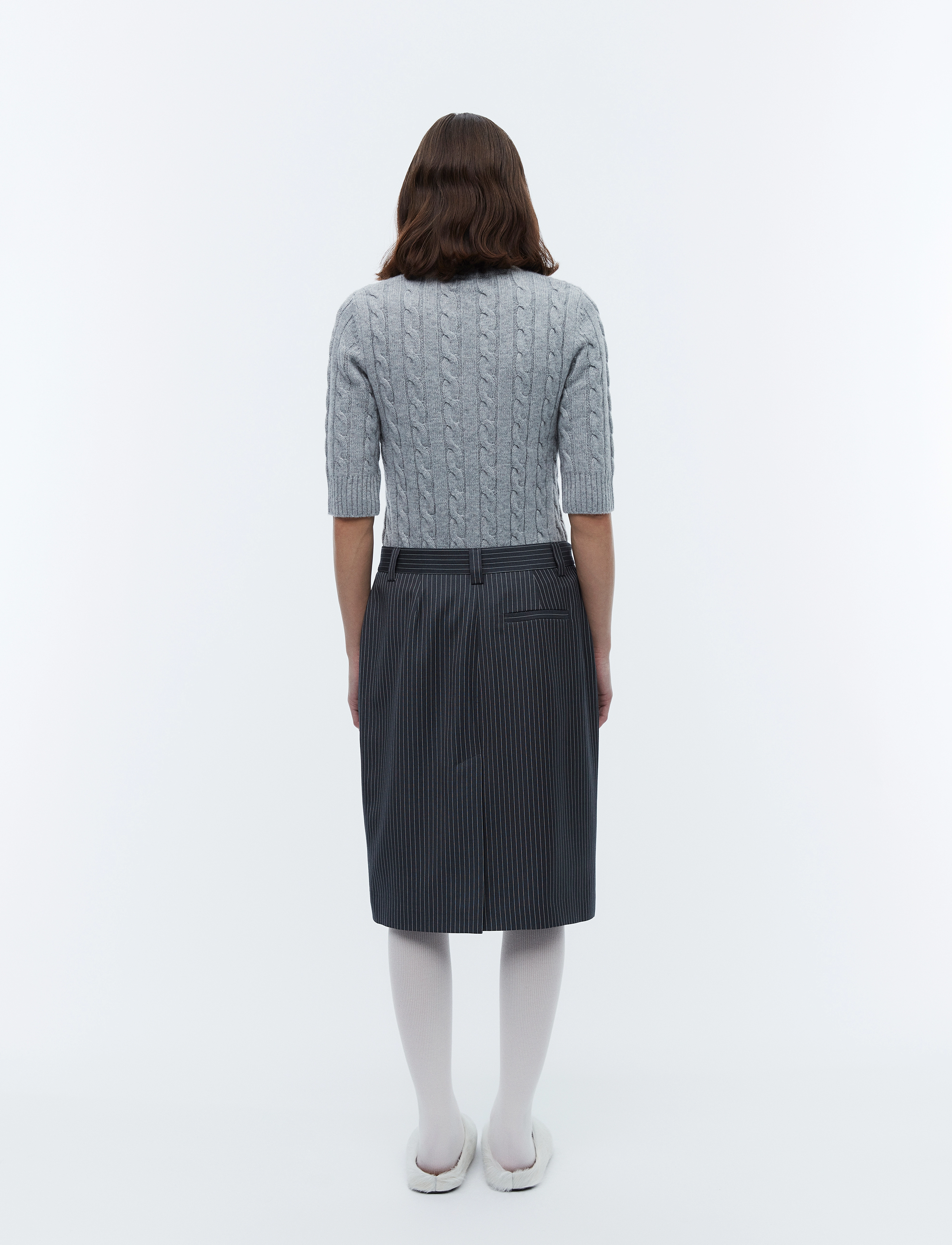 2NDDAY - 2ND Natal - Cable Knit - džemprid - drizzle - 4
