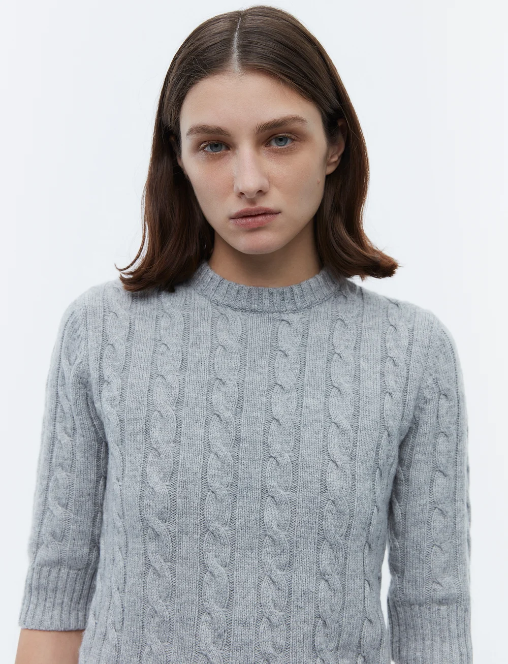 2NDDAY - 2ND Natal - Cable Knit - striktrøjer - drizzle - 5