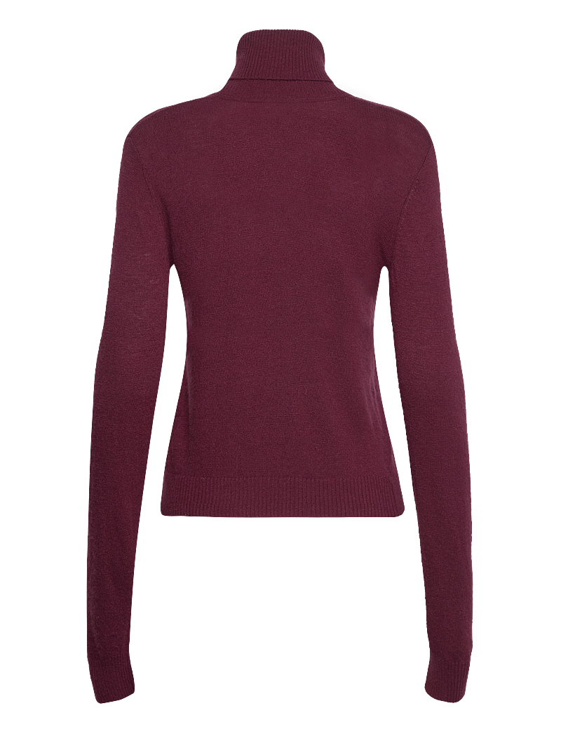 2NDDAY - 2ND Porto TT - Soft Wool Blend - rollkragenpullover - burgundy - 1