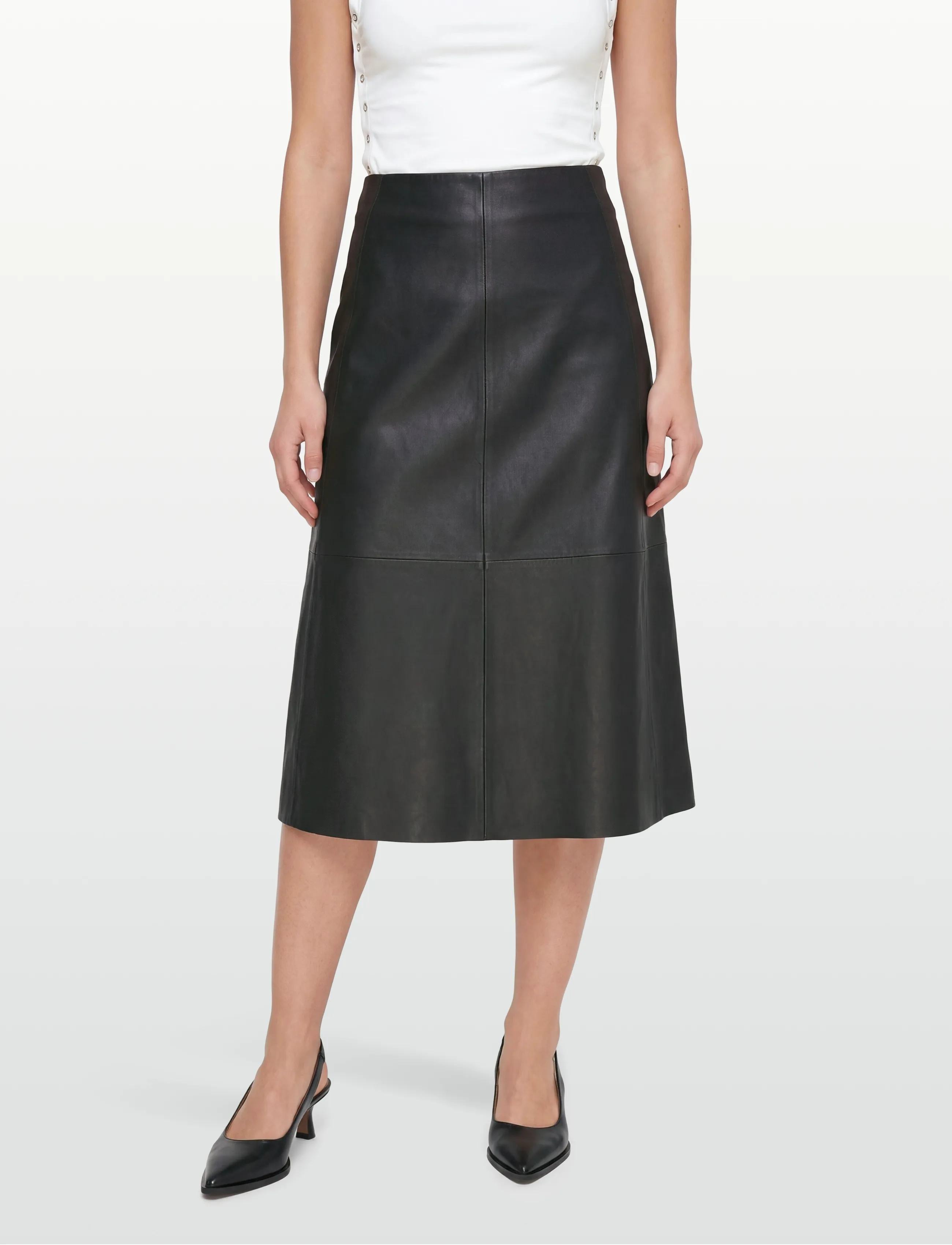 2NDDAY - 2ND Marvin - midi nederdele - meteorite (black) - 3
