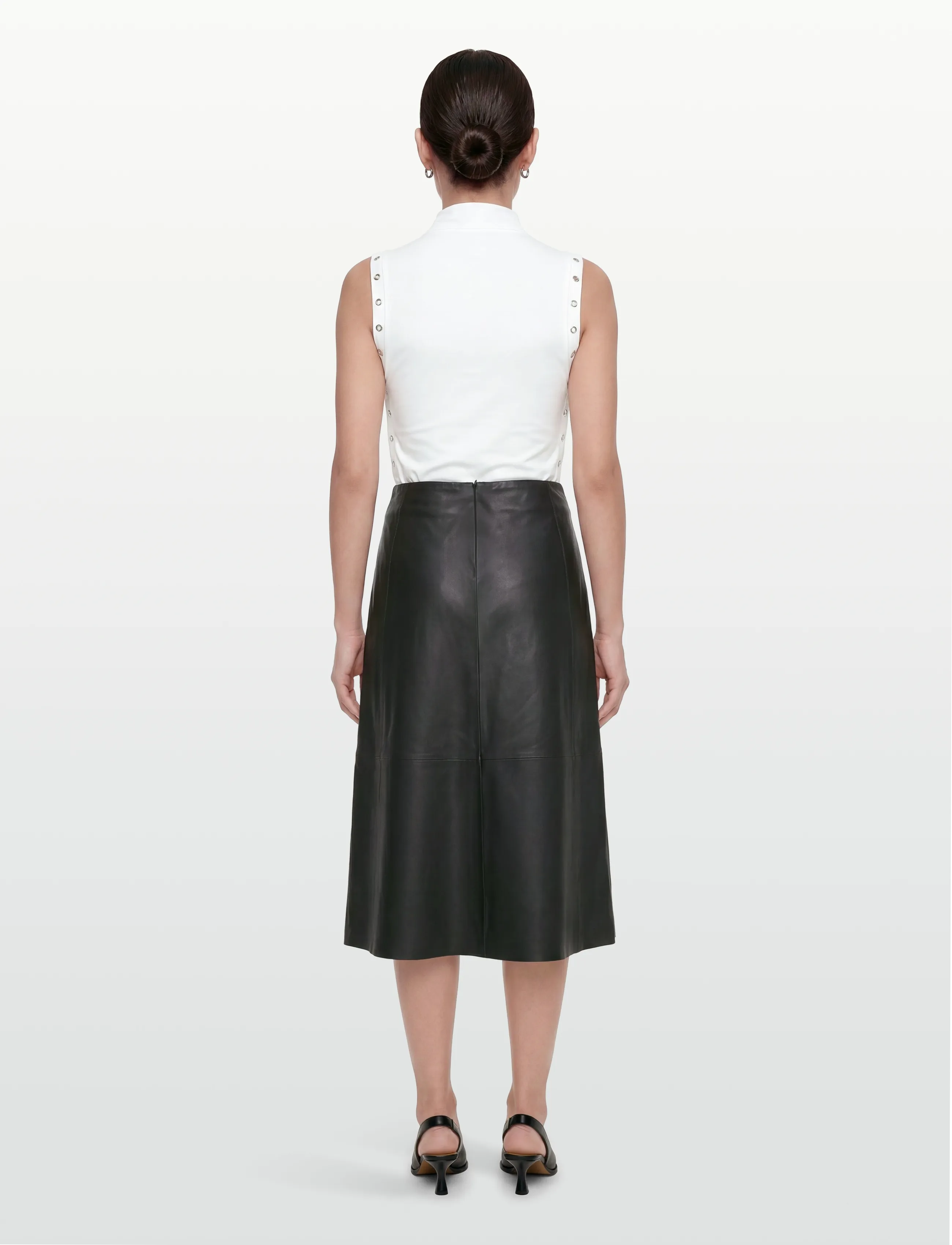 2NDDAY - 2ND Marvin - midi nederdele - meteorite (black) - 4