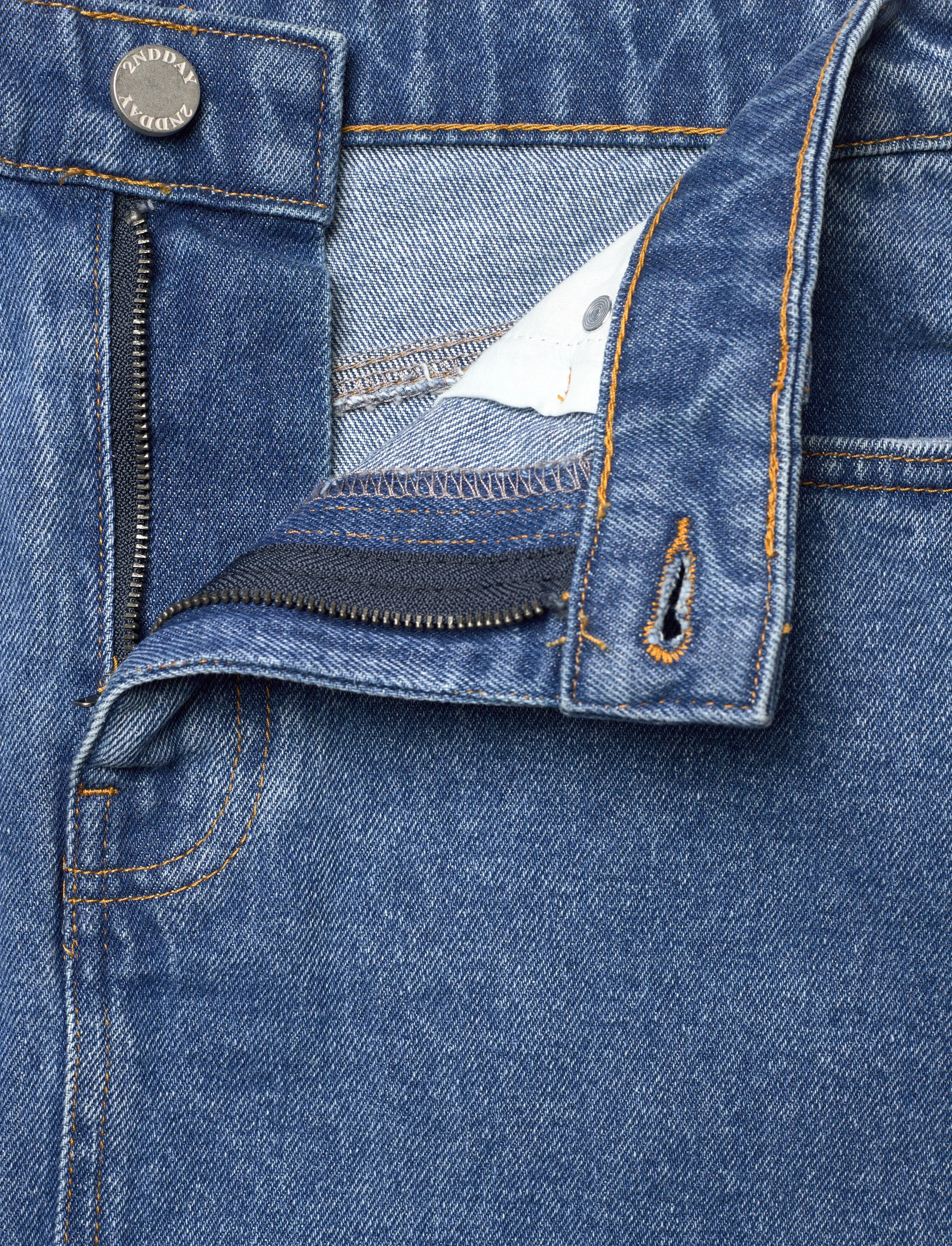 2NDDAY - 2ND Davinas - Firm Denim - d019 mid blue - 3