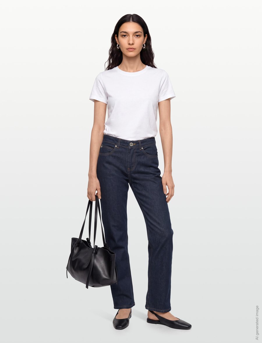 2NDDAY - 2ND Marius - Firm Denim - gerade jeans - d016 indigo - 0
