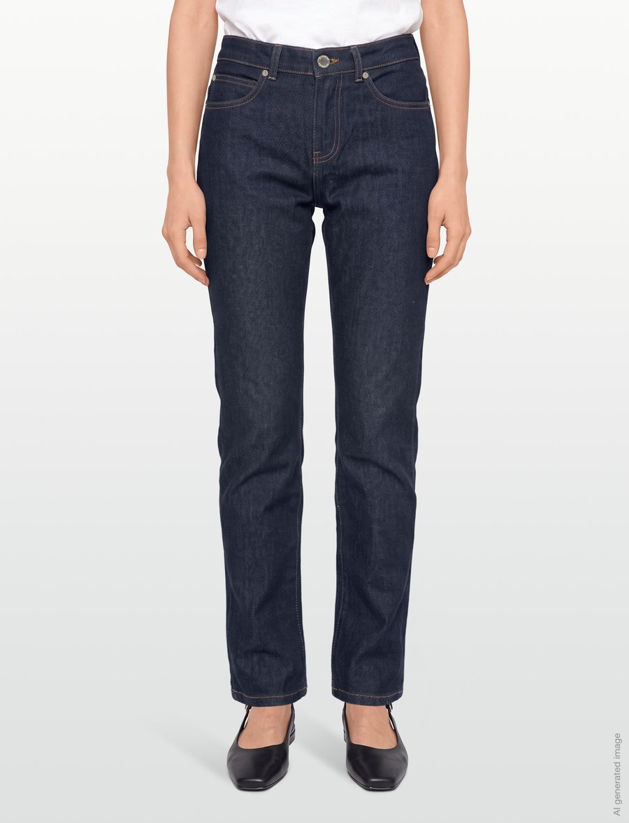 2NDDAY - 2ND Marius - Firm Denim - gerade jeans - d016 indigo - 3
