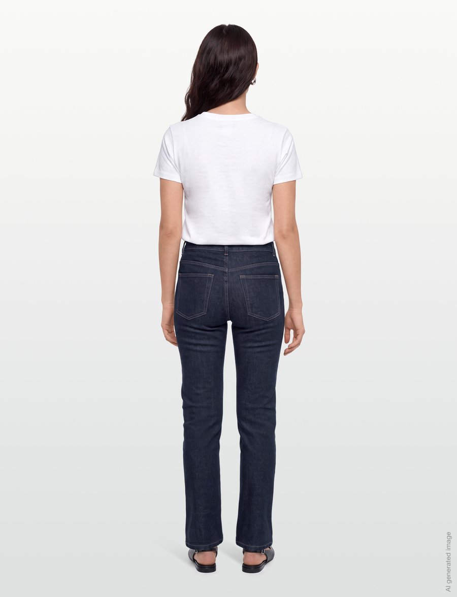 2NDDAY - 2ND Marius - Firm Denim - gerade jeans - d016 indigo - 4