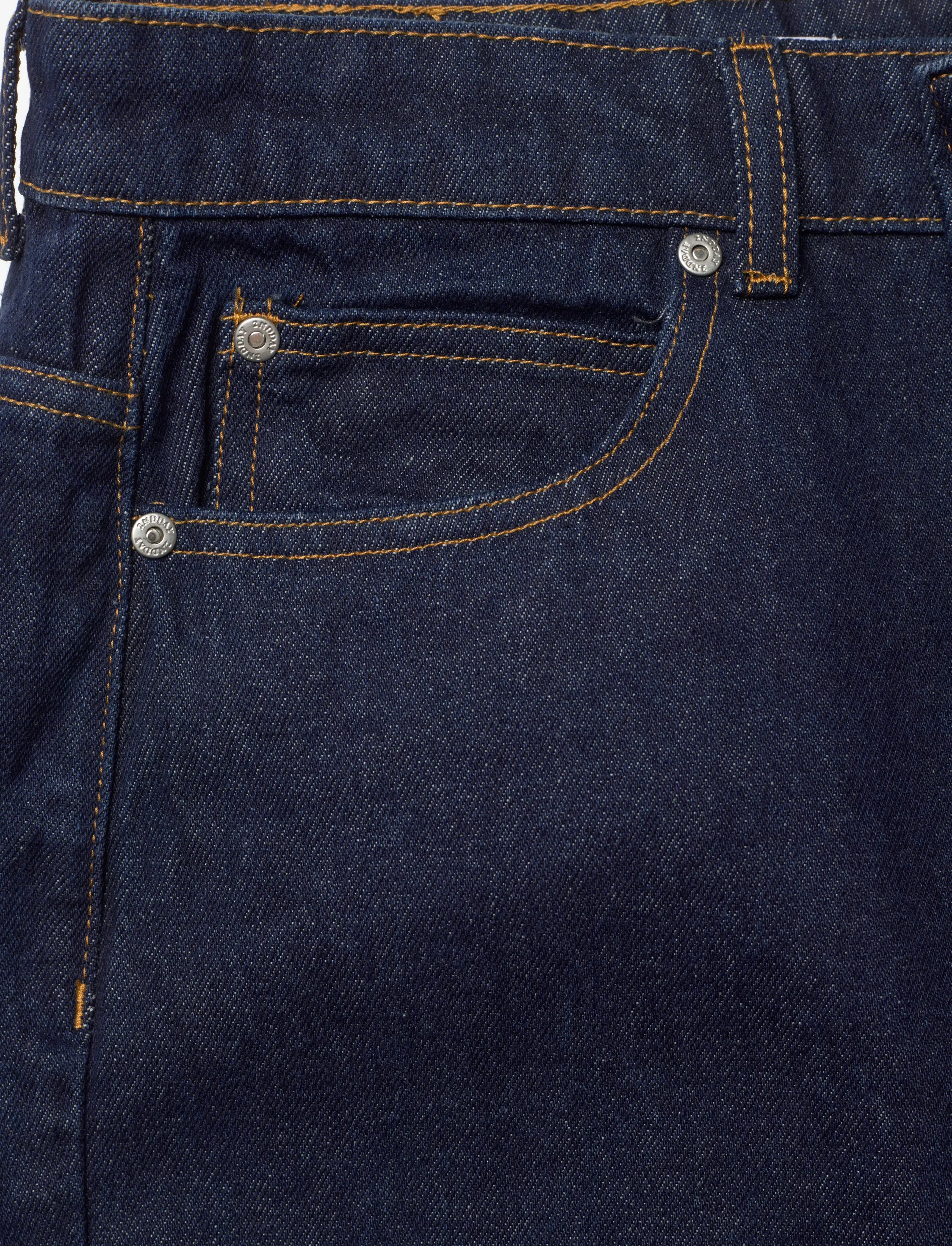 2NDDAY - 2ND Marius - Firm Denim - straight jeans - d016 indigo - 2