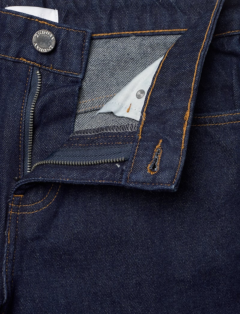 2NDDAY - 2ND Marius - Firm Denim - straight jeans - d016 indigo - 3