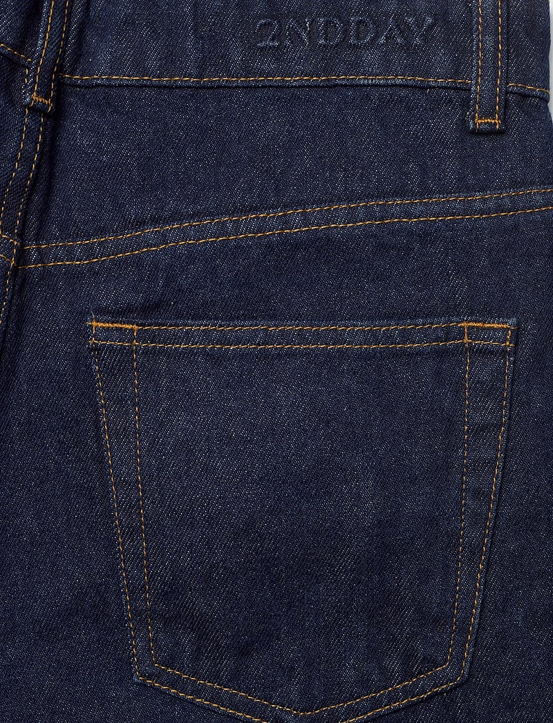 2NDDAY - 2ND Marius - Firm Denim - straight jeans - d016 indigo - 4